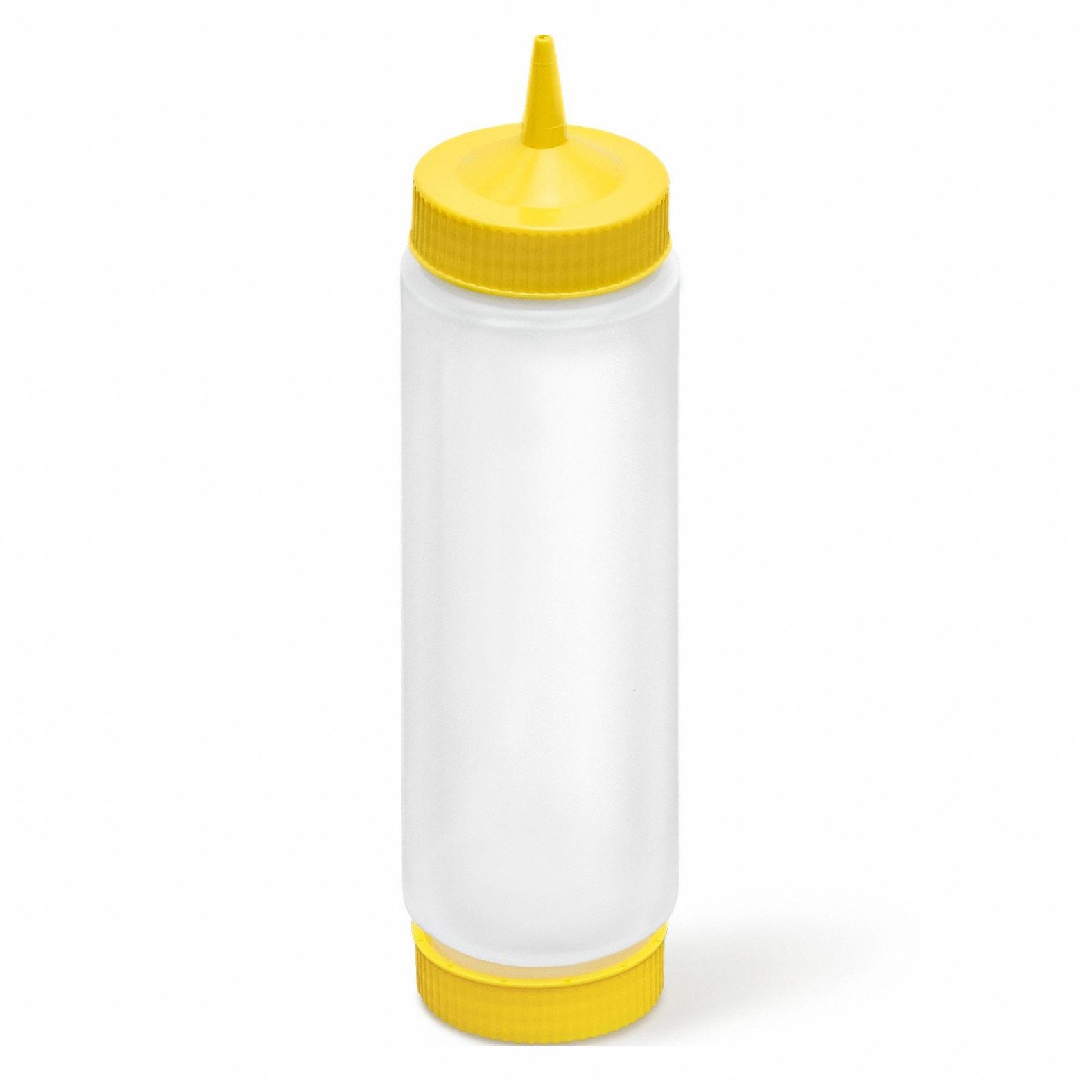 Squeeze Bottle: 24 oz Capacity, 2 1/8 in Opening Dia, 11 3/16 in Overall Ht, NSF Certified