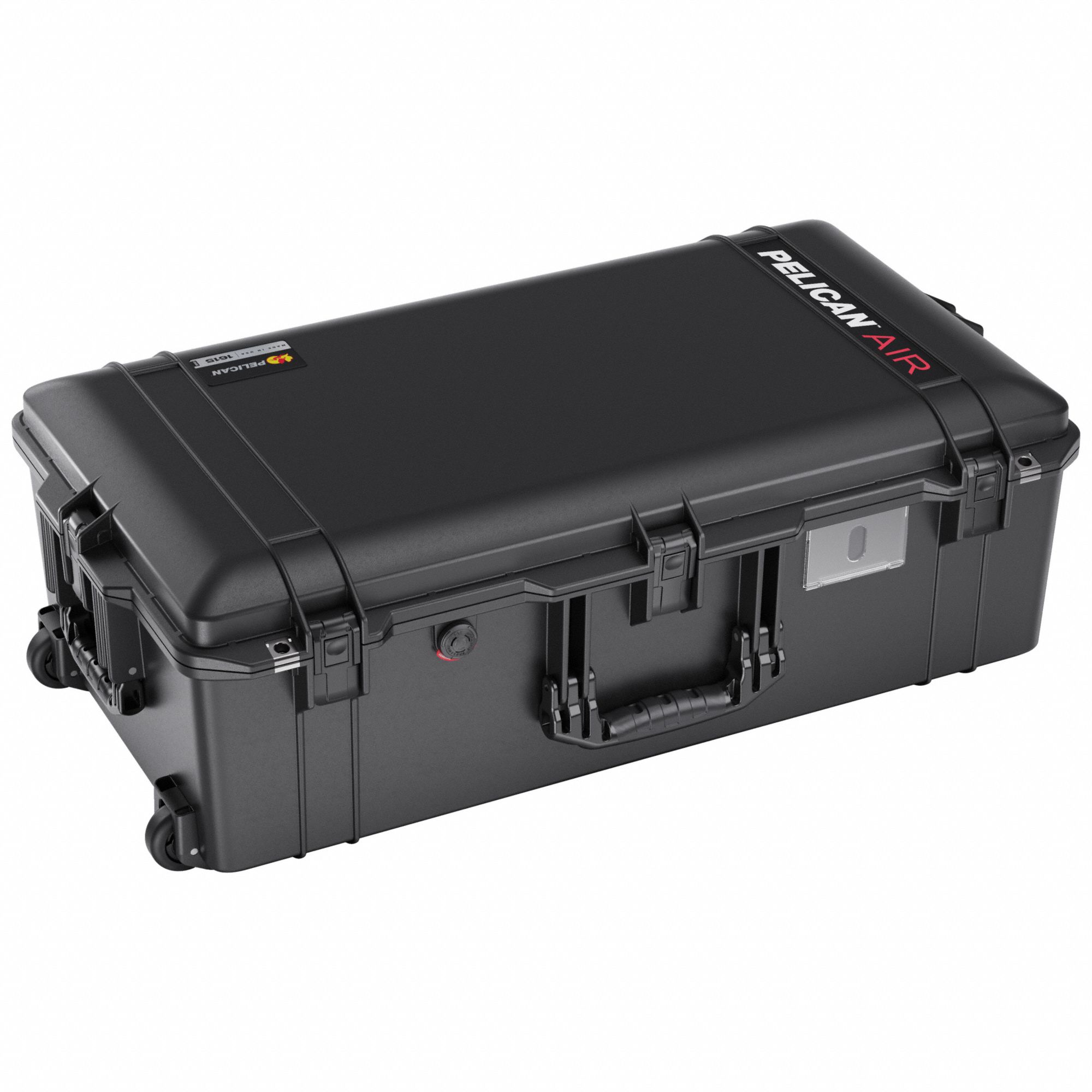 Protective Case: 15 1/2 in x 29 5/8 in x 9 3/8 in Inside, Dividers, Black, Mobile, 17 lb Wt