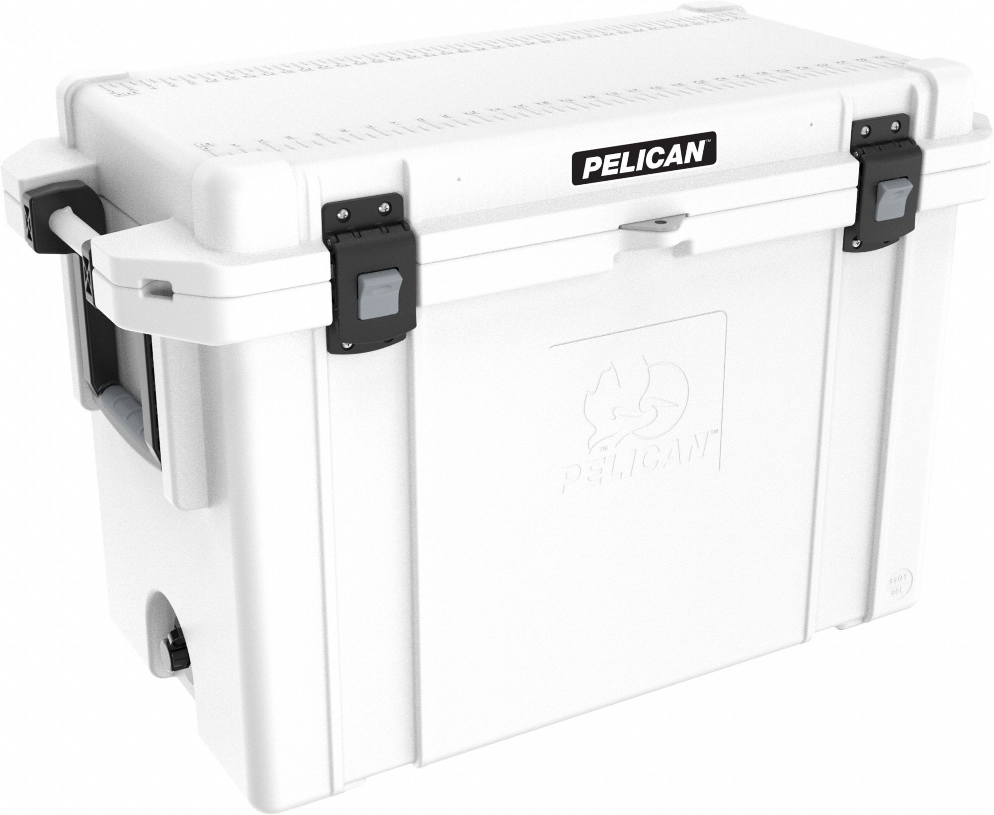 Marine Chest Cooler: White, 85 Cans, 95 qt Cooler Capacity, 10 day Ice Retention