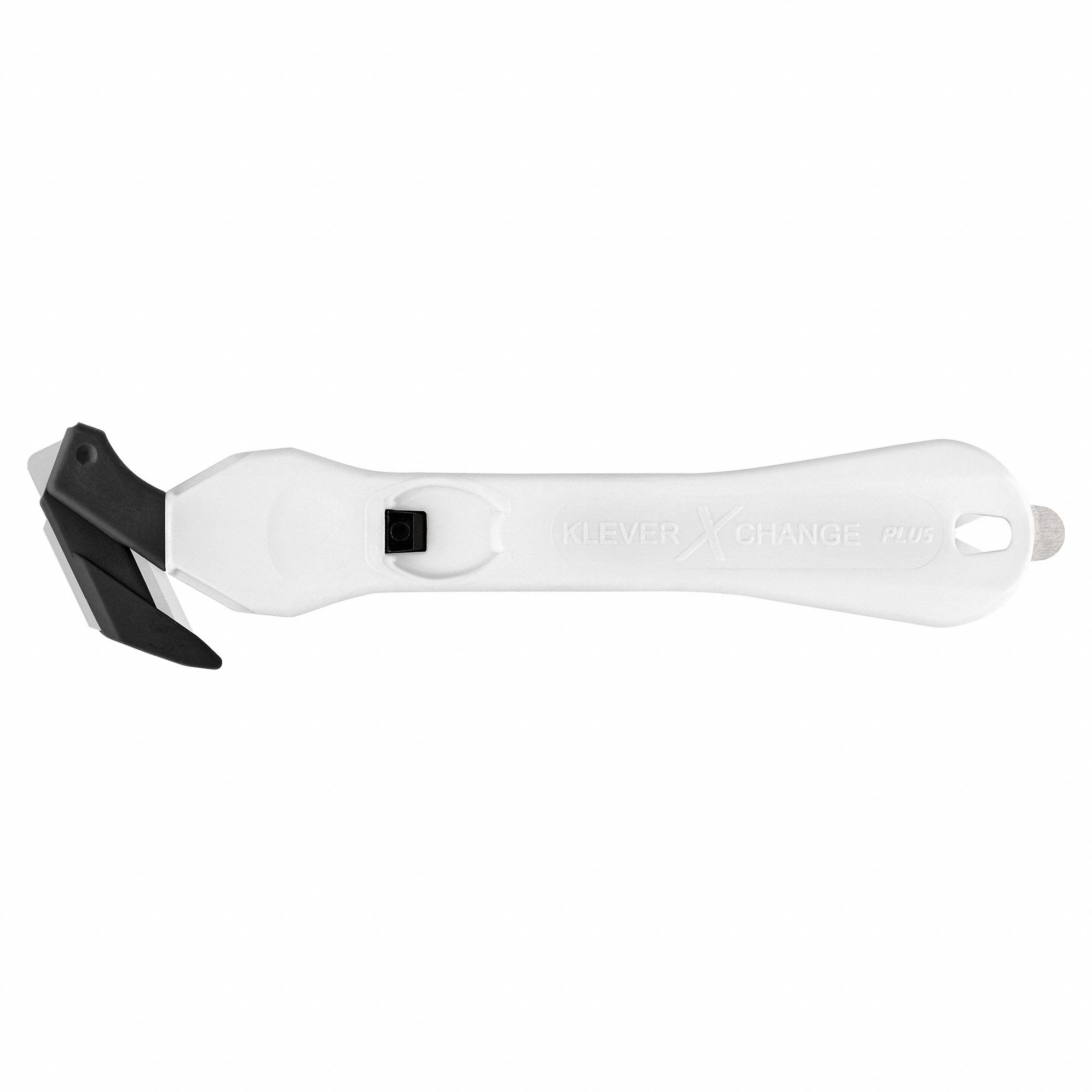 Hook Cutter: 7 in Overall Lg, Straight Handle, Plain, Carbon Steel, White
