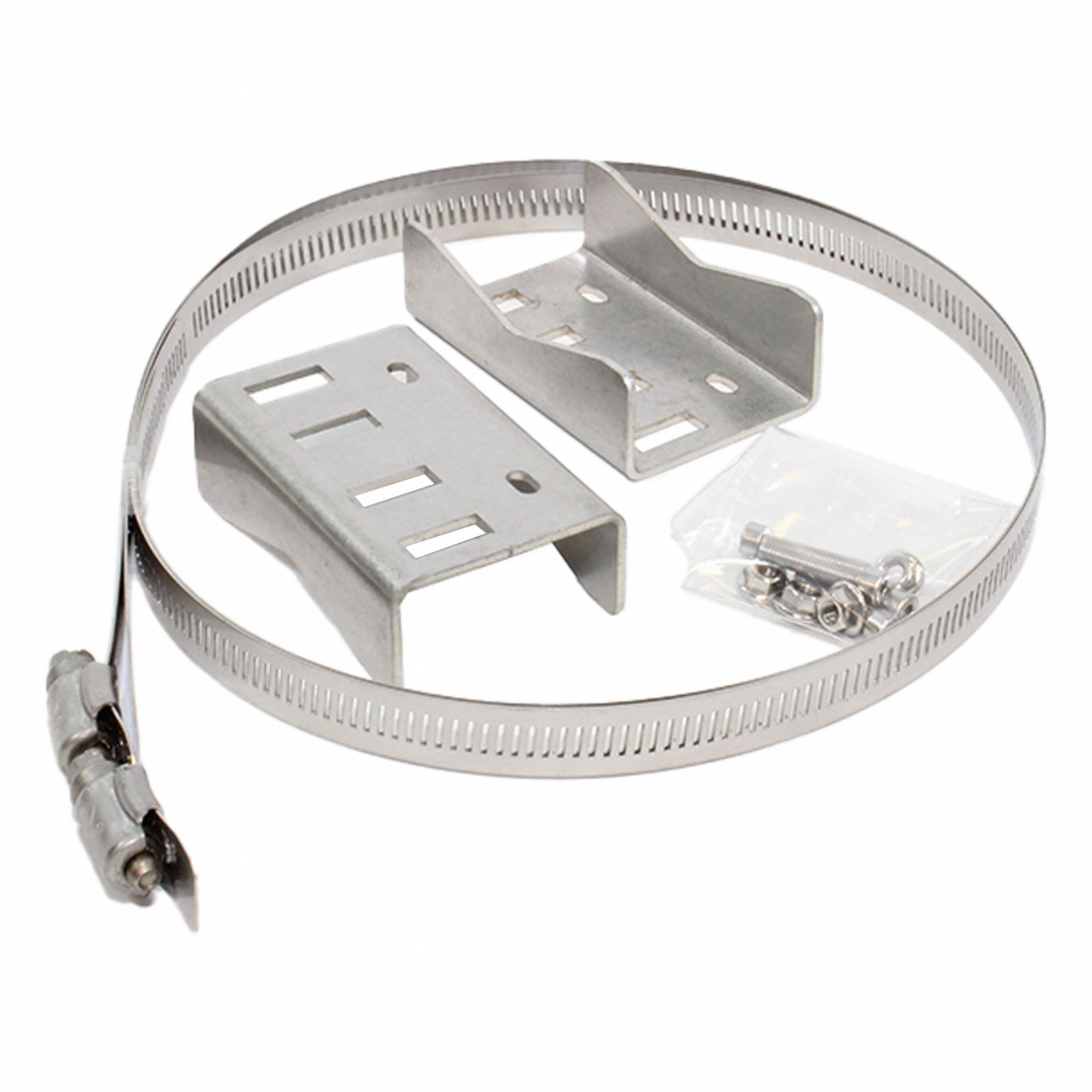 Pole Mount Kit: Allows Select Hammond Enclosures to be Mounted Securely to a Pole