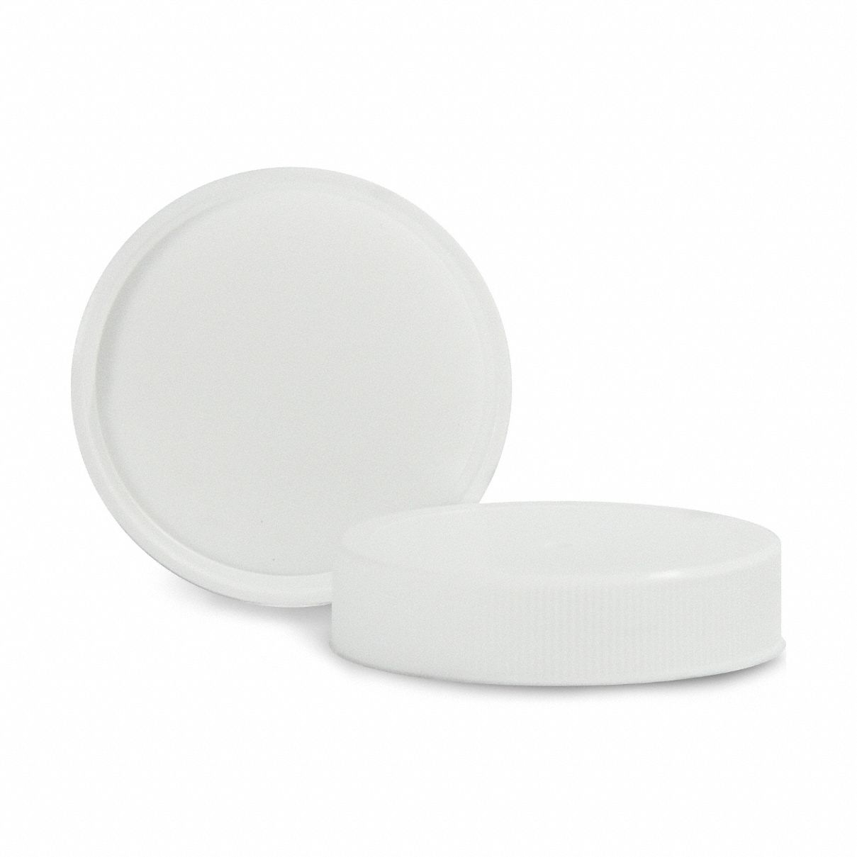 Foam: 58 mm Dia, White, Polypropylene, Polyethylene, 58-400 mm Screw Closure Size