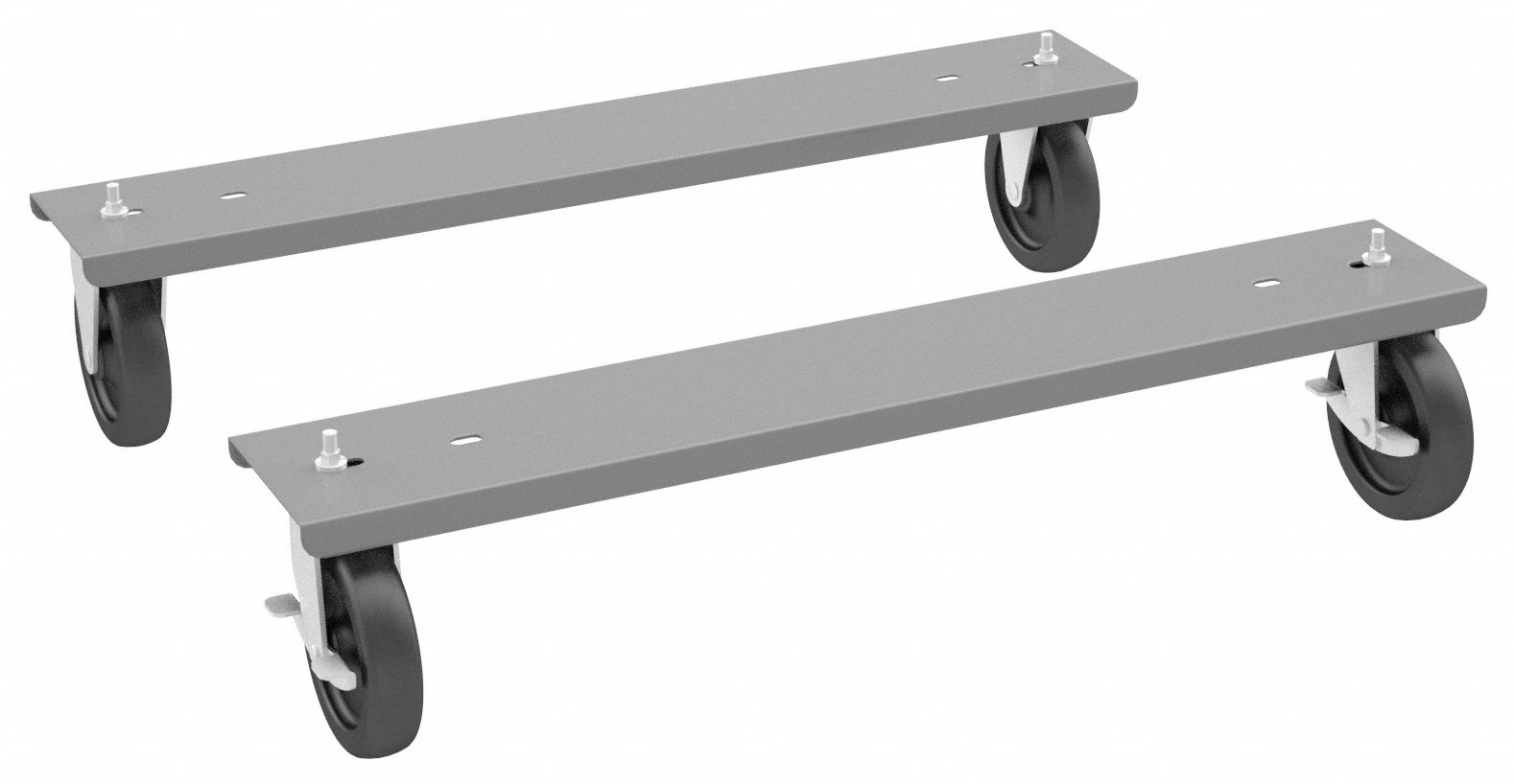 TENNSCO, 2 in Overall Dp, Plate Caster Kit 2ZV22WBCK3036 Grainger