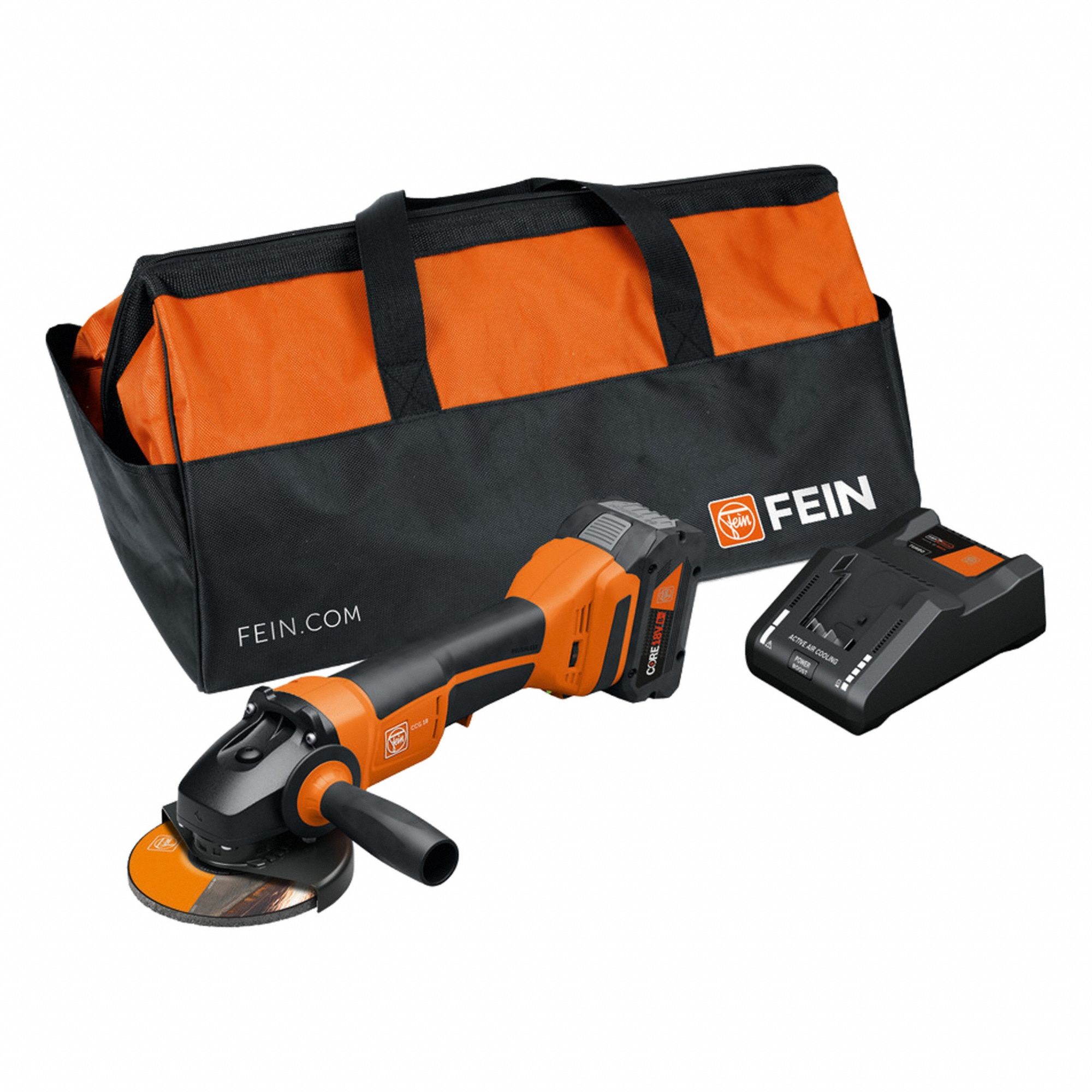 Cordless Angle Grinder 18V DC Trigger