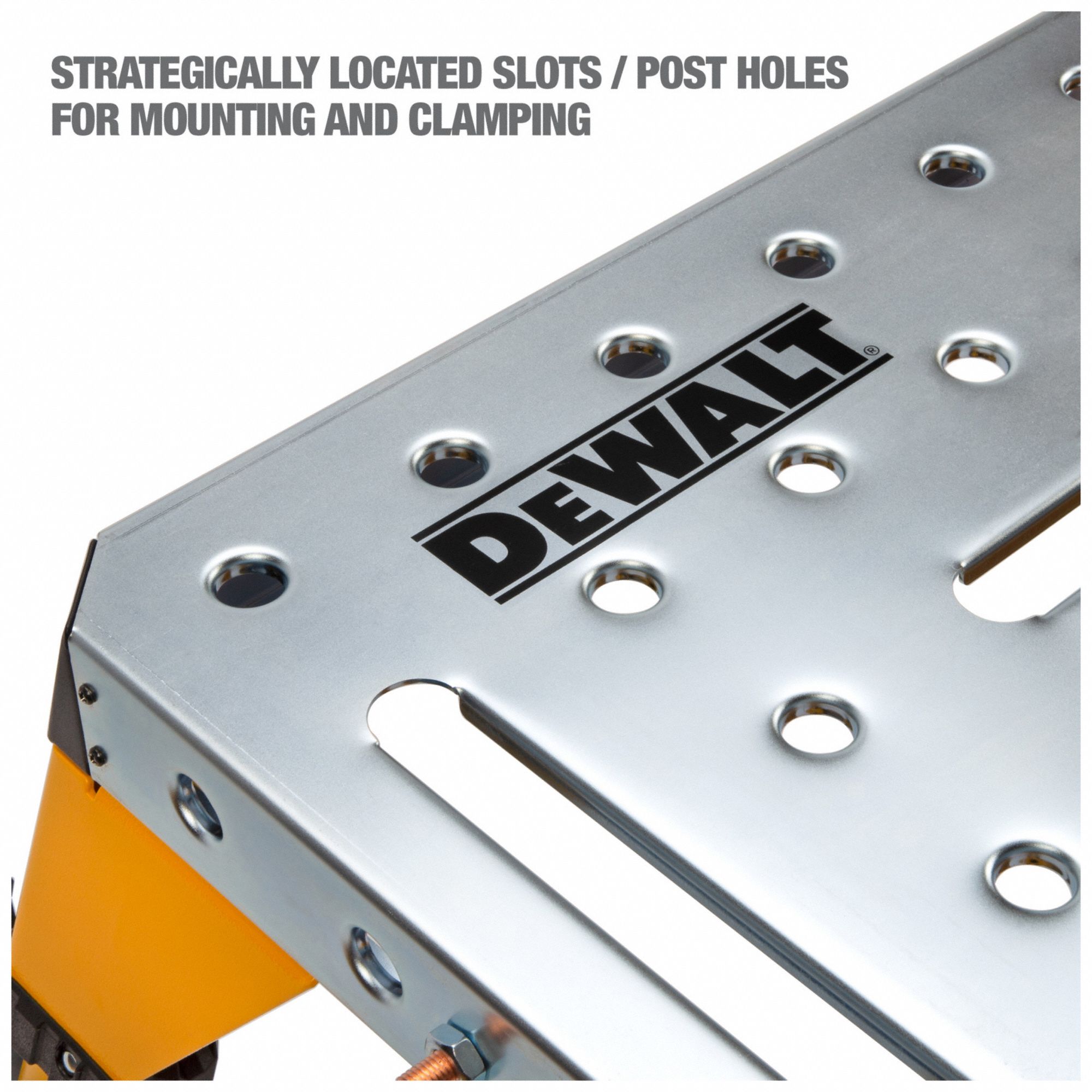 DEWALT Welding Table and Work Bench 8 in to 36 in Ht, 18 in Dp, 46 in