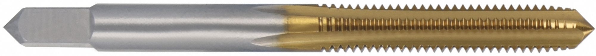 CHICAGO-LATROBE Straight Flute Tap: M4.5x0.75 Metric, D4 / 2B, 4 Flute, Plug Chamfer (MPN 328697)