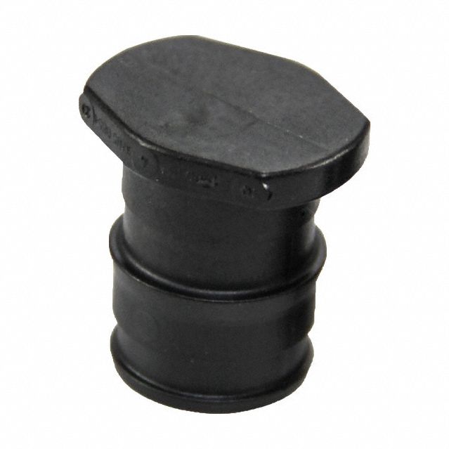 Barbed Fitting Plug: 1/2 in ID Size, Barbed, Polymer, Expansion
