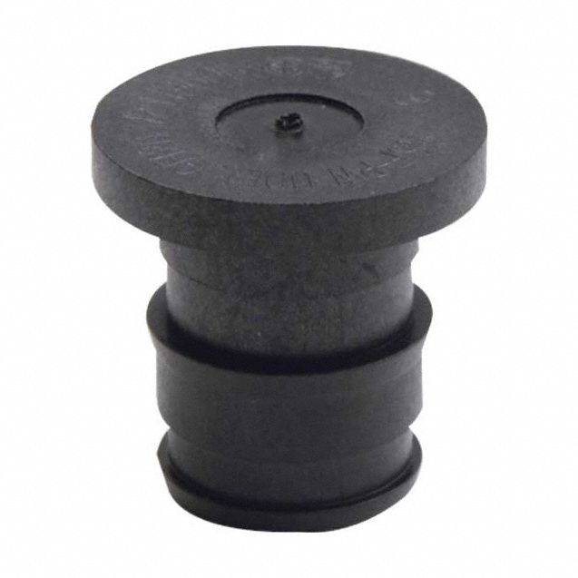 Barbed Fitting Plug: 1 in ID Size, Barbed, Polymer, Expansion