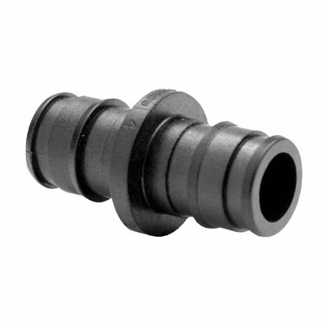 Barbed Fitting Coupling: 1 1/2 in ID x 1 1/2 in ID Size, Barbed x Barbed, Polymer, Expansion