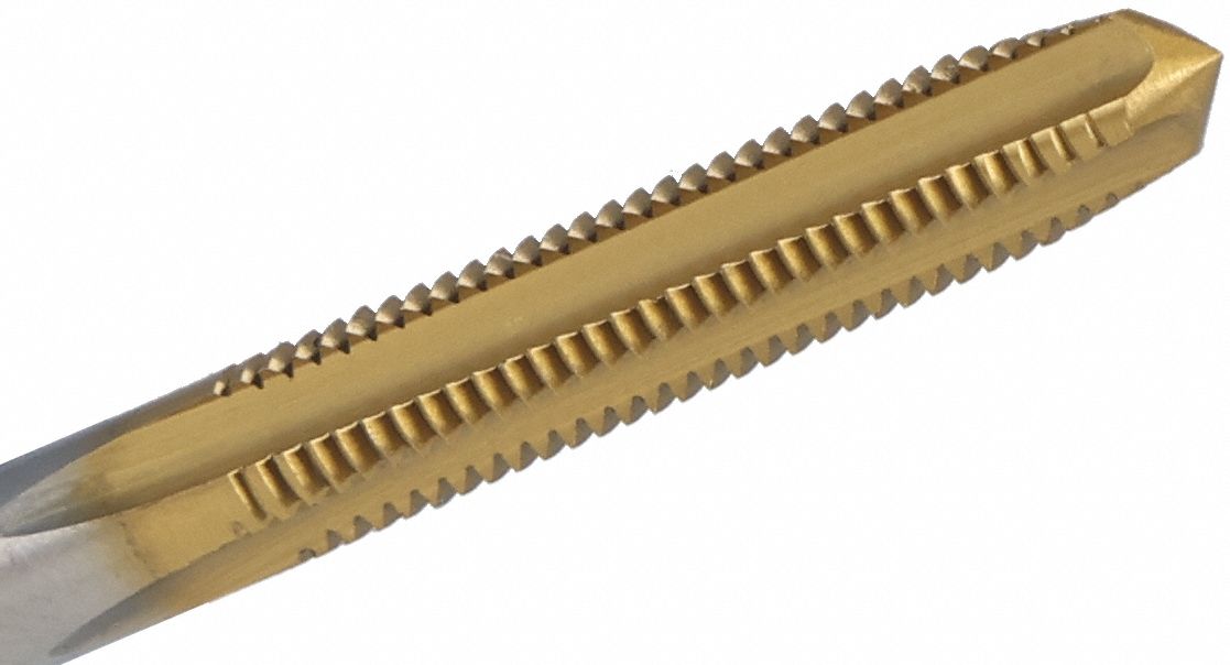 CLEVELAND Straight Flute Hand Tap: M4.5x0.75 Metric, D4 / 2B, 4 Flute, Plug Chamfer (MPN C83875)