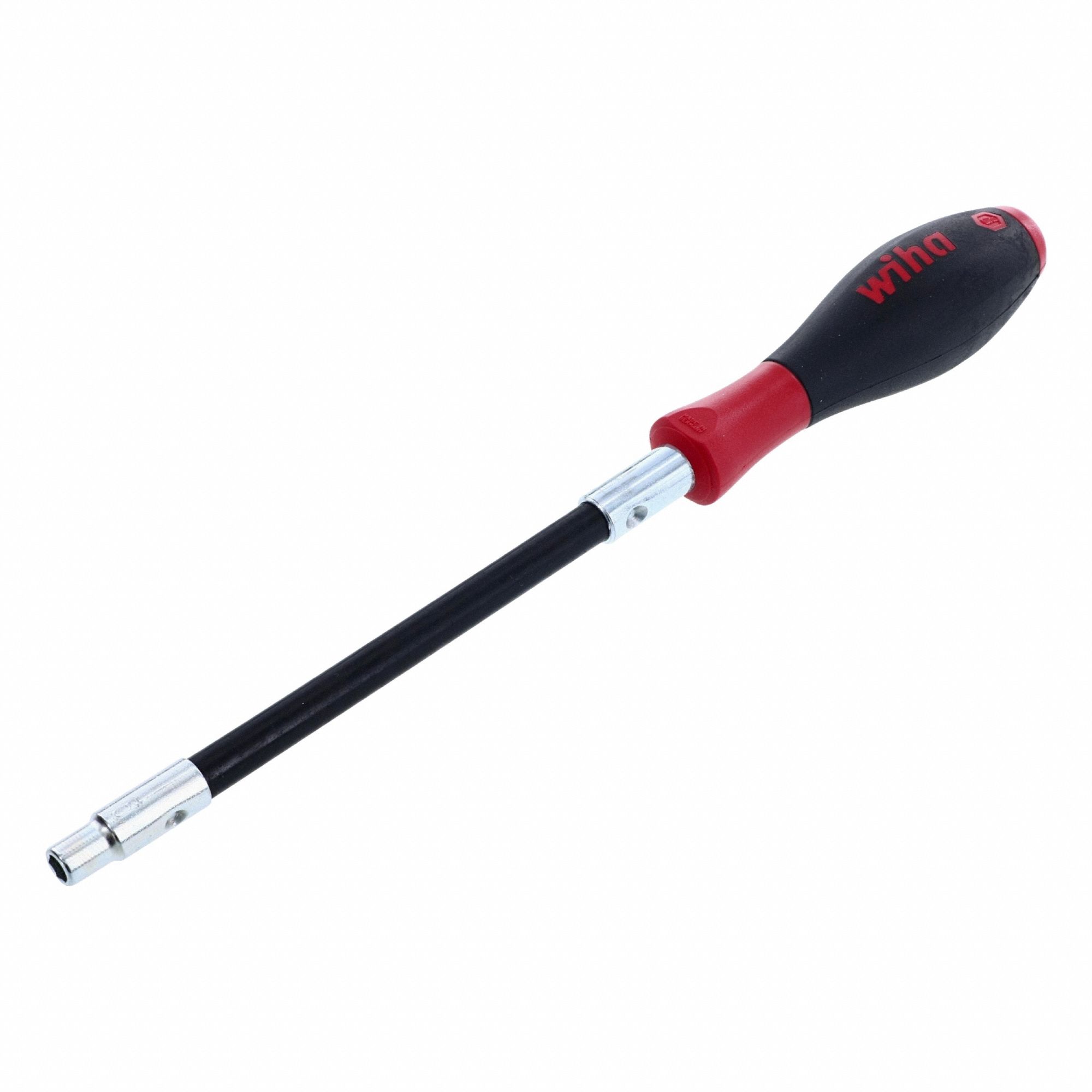 Nut Driver: Metric, Flex Shaft Nut Driver, 5 mm Hex Size, 5 7/8 in Shank Lg, 150 mm Overall Lg