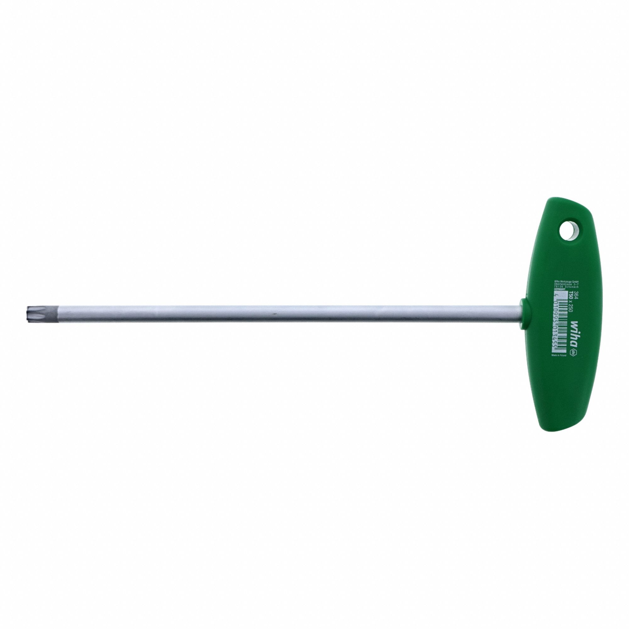 Torx and Torx Plus Keys: Torx, T50 Tip Size, Steel, T-Handle