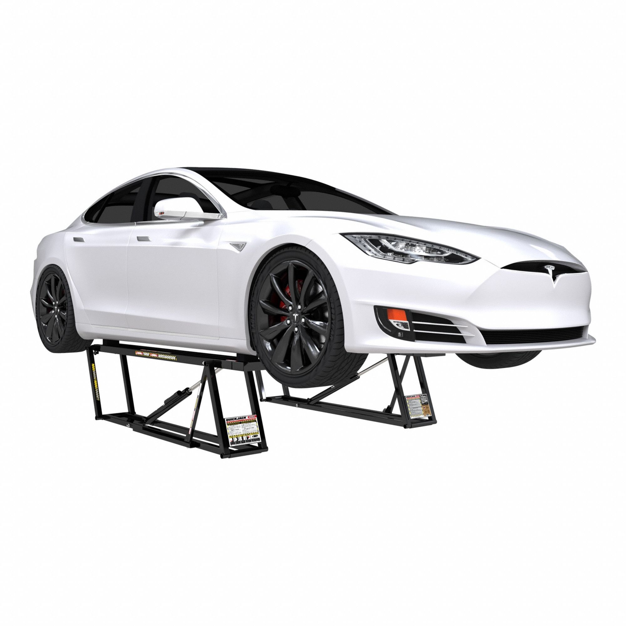 Vehicle Lift: Powertrain Scissor Lift, Electric, 6, 000 lb Load Capacity, Steel