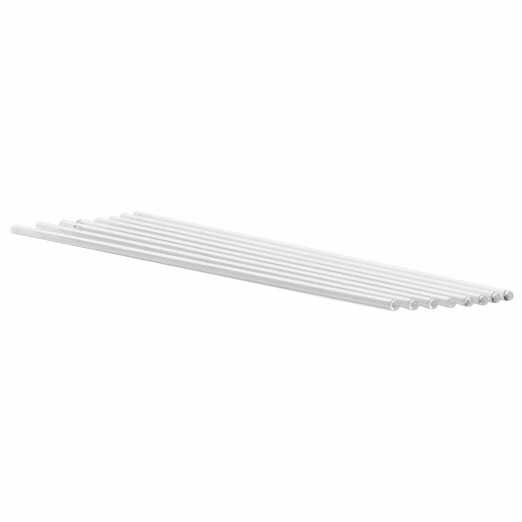 Melting Point Capillary Tube: 5.1 Borosilicate Glass, 1.8 mm Body Dia, 90 mm Overall Ht, Clear