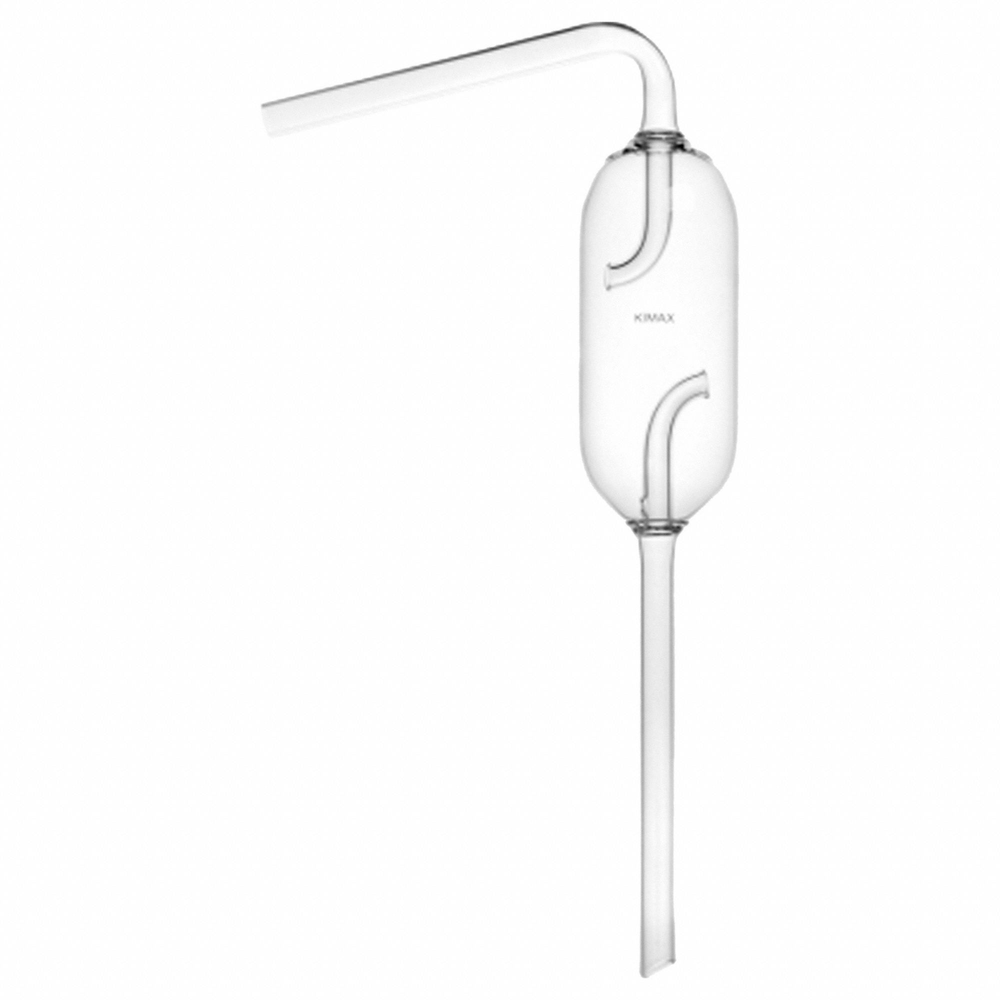 120 mm Overall Lg, Connecting Bulb, Kjeldahl Cylindrical Connecting