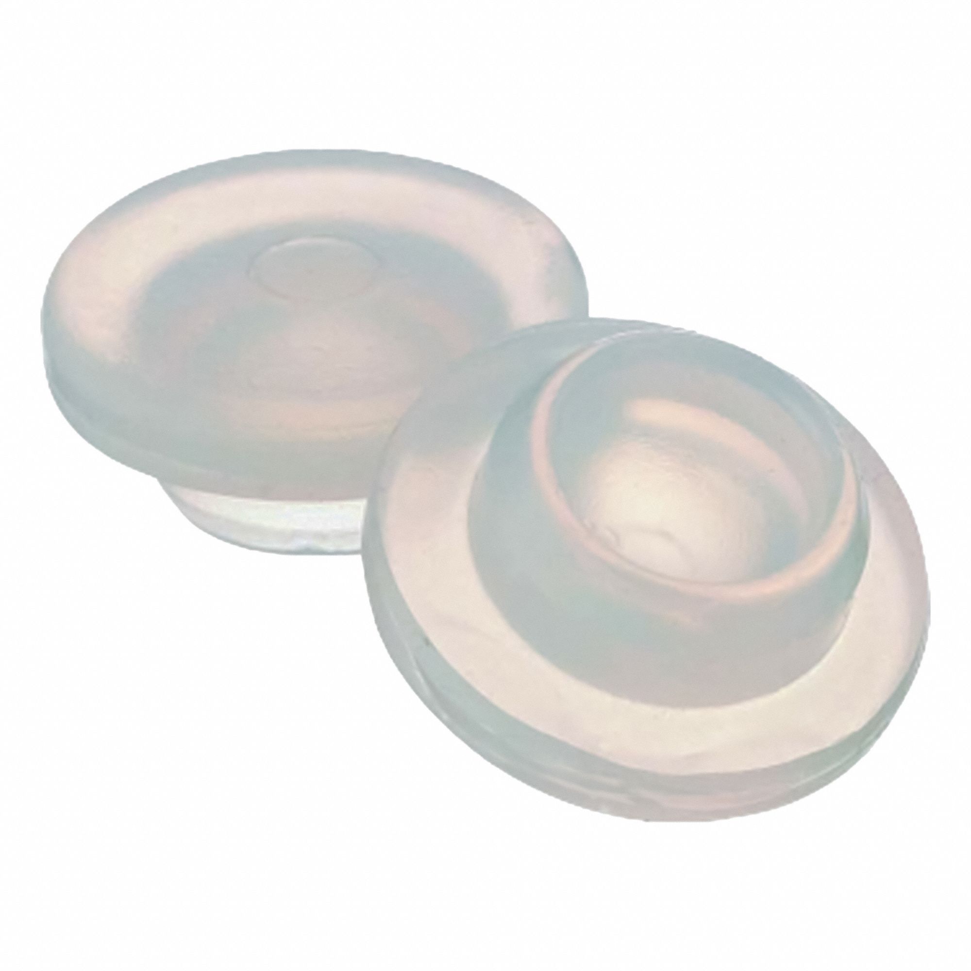 Stopper: Silicone, 20 Stopper Size, 13.1 mm Bottom Dia, 20 mm Top Dia, 8.38 mm Overall Ht, Colorless (MPN 224100-178). Key specifications — Standards: EP 3.2.1; Brand: WHEATON; Color: Colorless; Stopper Size: 20; Material: Silicone.