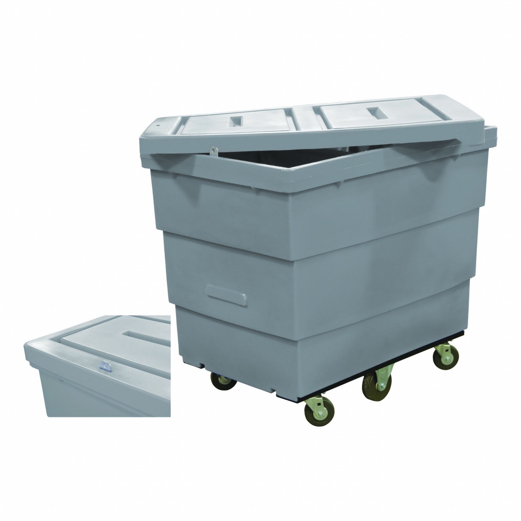 Cube Truck, Gray,