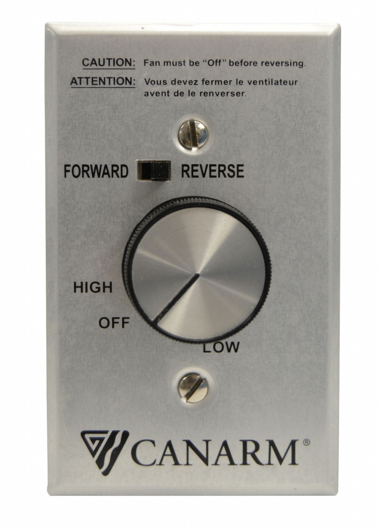 Speed Control: Dial, 120V AC, Silver Plate, 5 A, Silver