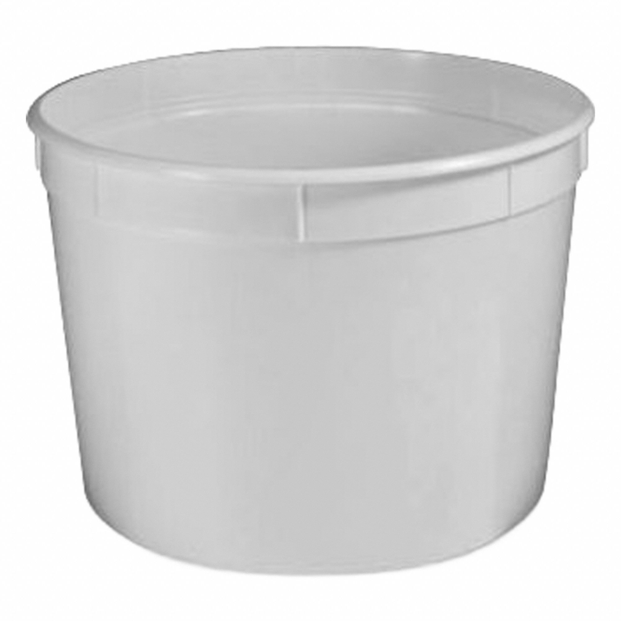 GLOBE SCIENTIFIC Laboratory Jar: Polyethylene, Polyethylene, 172 fl oz, Non-Sterile, Round, Unlined (MPN 270172). Key specifications — Brand: GLOBE SCIENTIFIC; Clarity: Translucent; Closure Included: Yes; Pre-Cleaned: None.