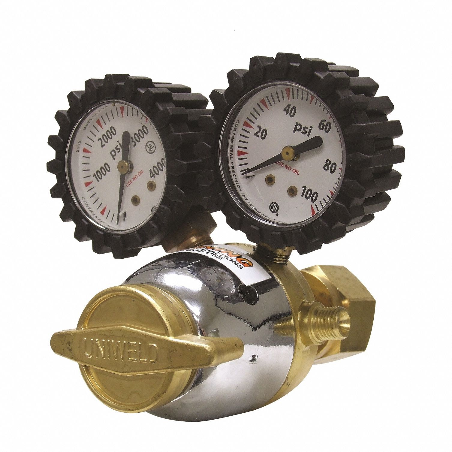 Oxygen Regulator: Single Stage, CGA 540 Inlet, 3/8"-24 M RH Outlet, 60 psig, Oxygen