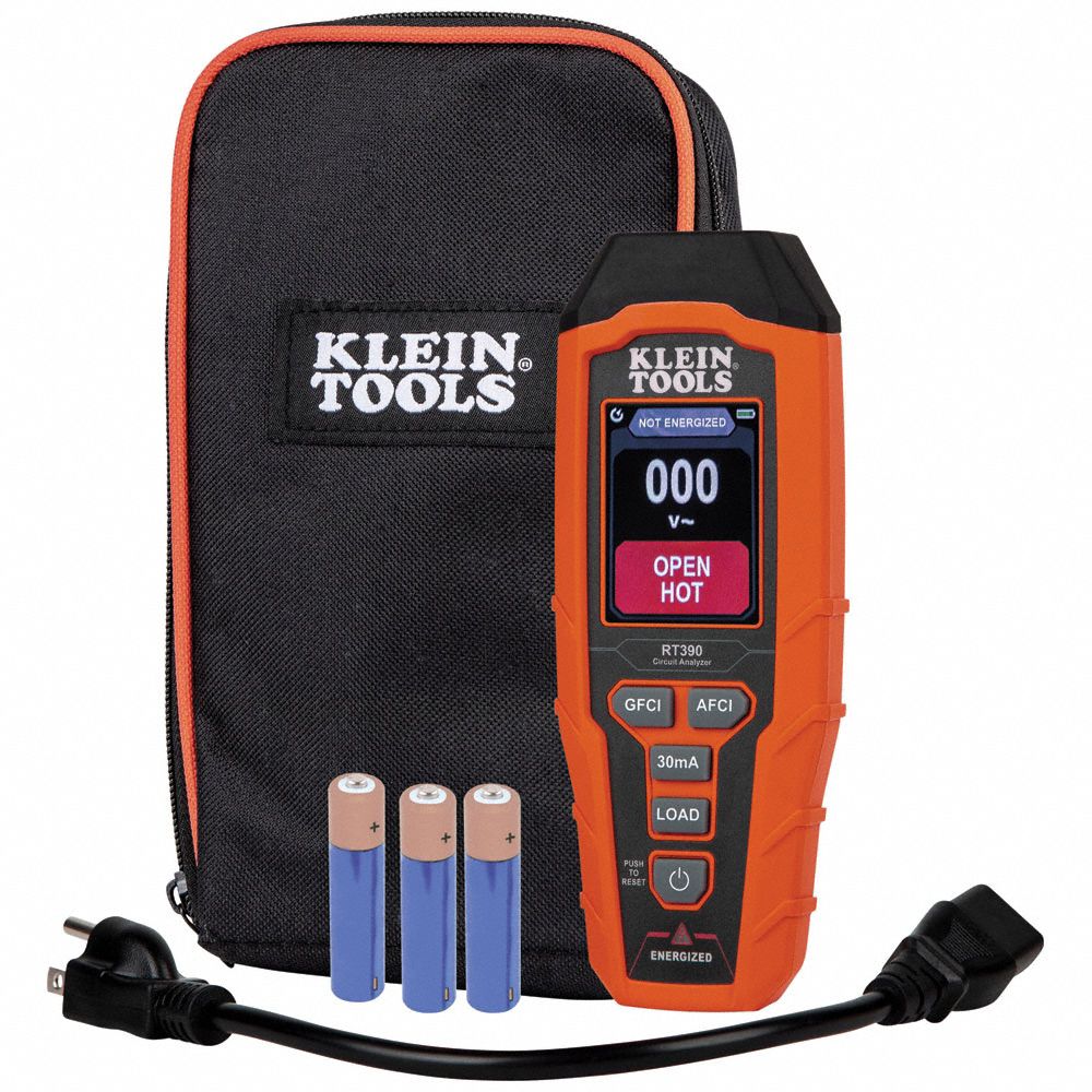 KLEIN TOOLS, Circuit Analyzer - 807KG2|RT390 - Grainger