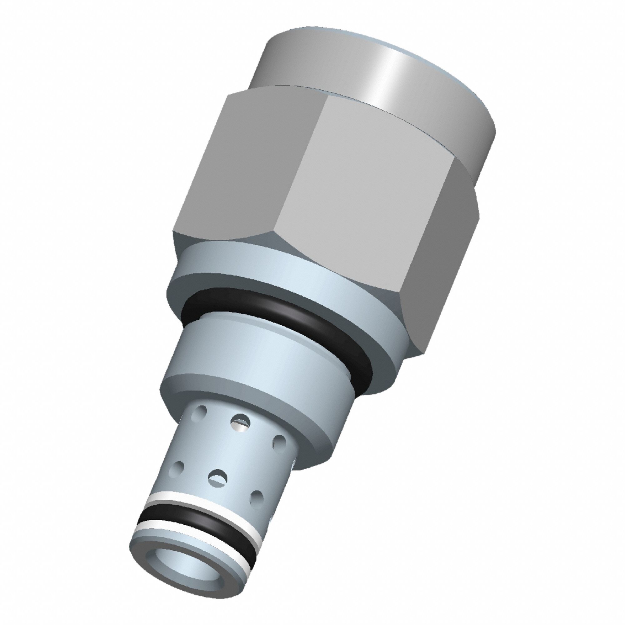 Cartridge Valve: Screw-In, Screwdriver Adjustment, C08-20 Valve Cavity Size, RVBD