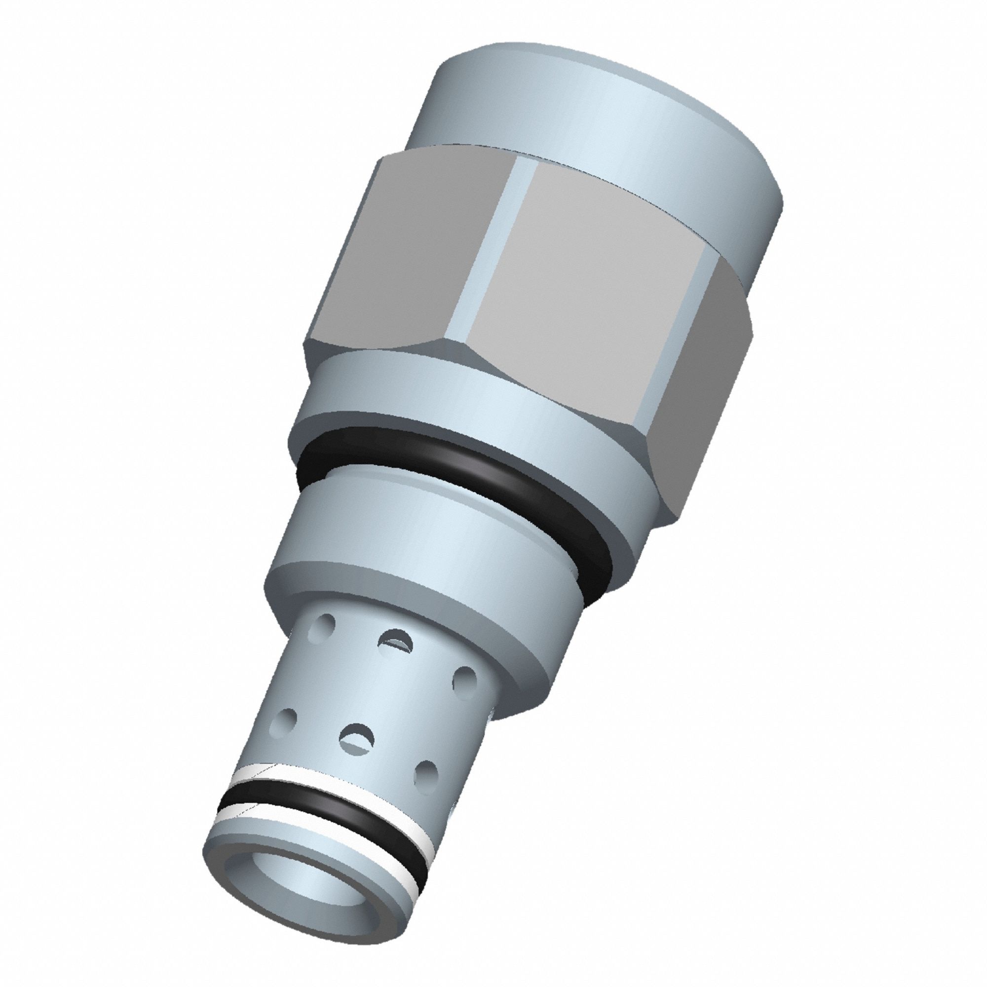 Cartridge Valve: Screw-In, Screwdriver Adjustment, C10-20 Valve Cavity Size, RVBD