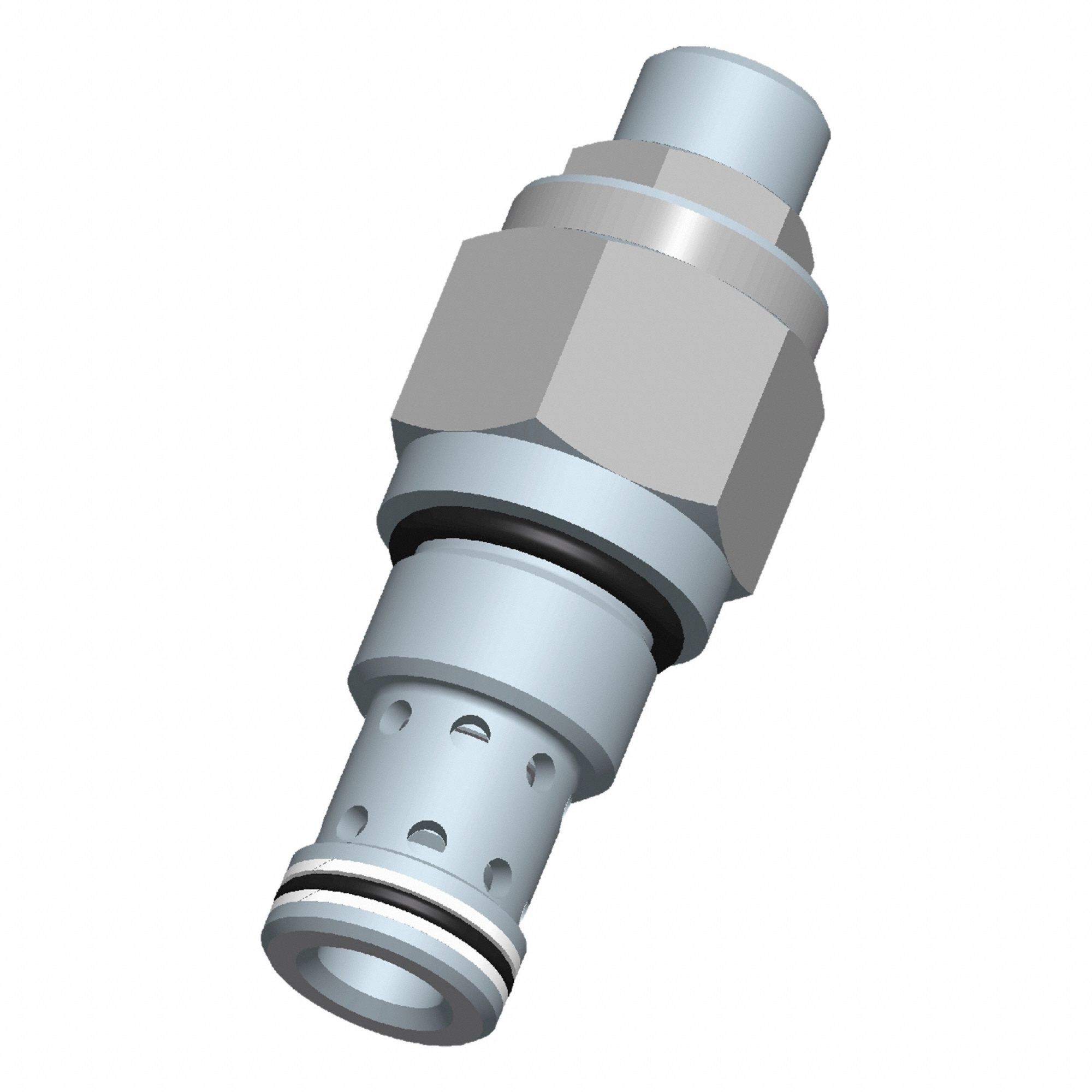 Cartridge Valve: Screw-In, Screwdriver Adjustment, C12-20 Valve Cavity Size, RVBD