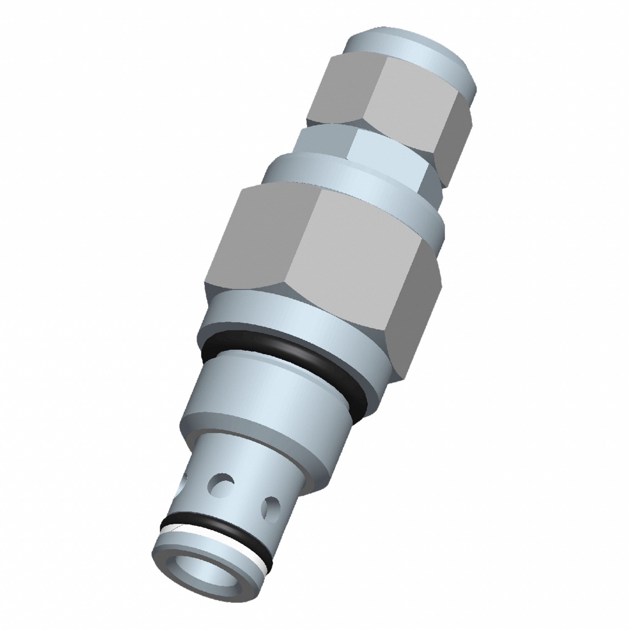 Cartridge Valve: Steel, Screw-In, Screwdriver Adjustment, C10-20 Valve Cavity Size