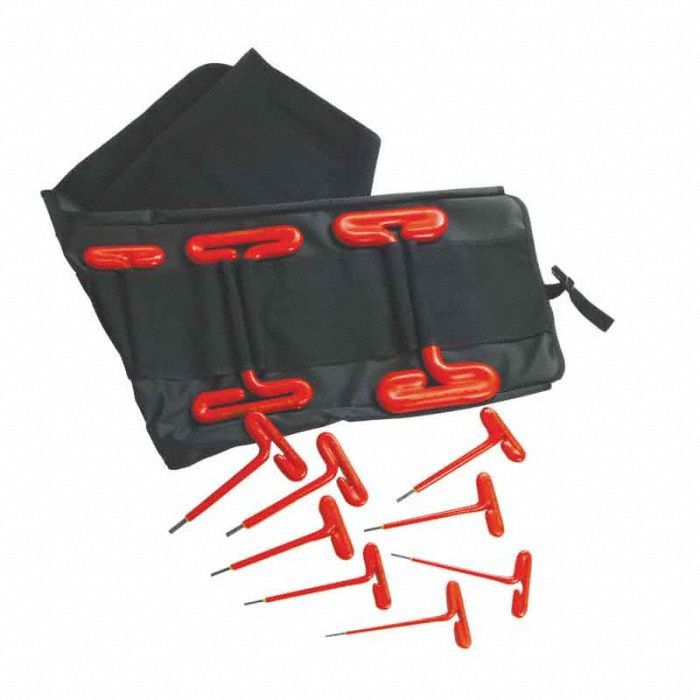 T HANDLE SET 2MM-12MM,  10PCS