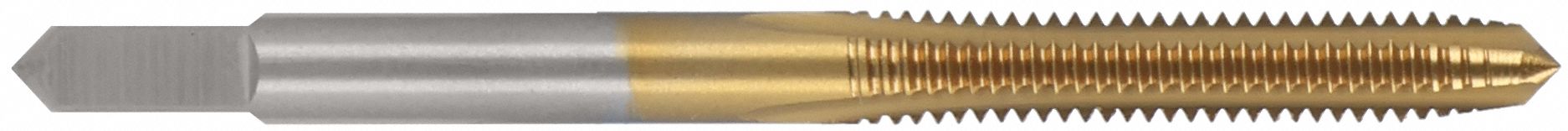 CHICAGO-LATROBE Straight Flute Tap: #10-32 UNF, H3 / 2B, 3 Flute, Plug Chamfer (MPN 330045)