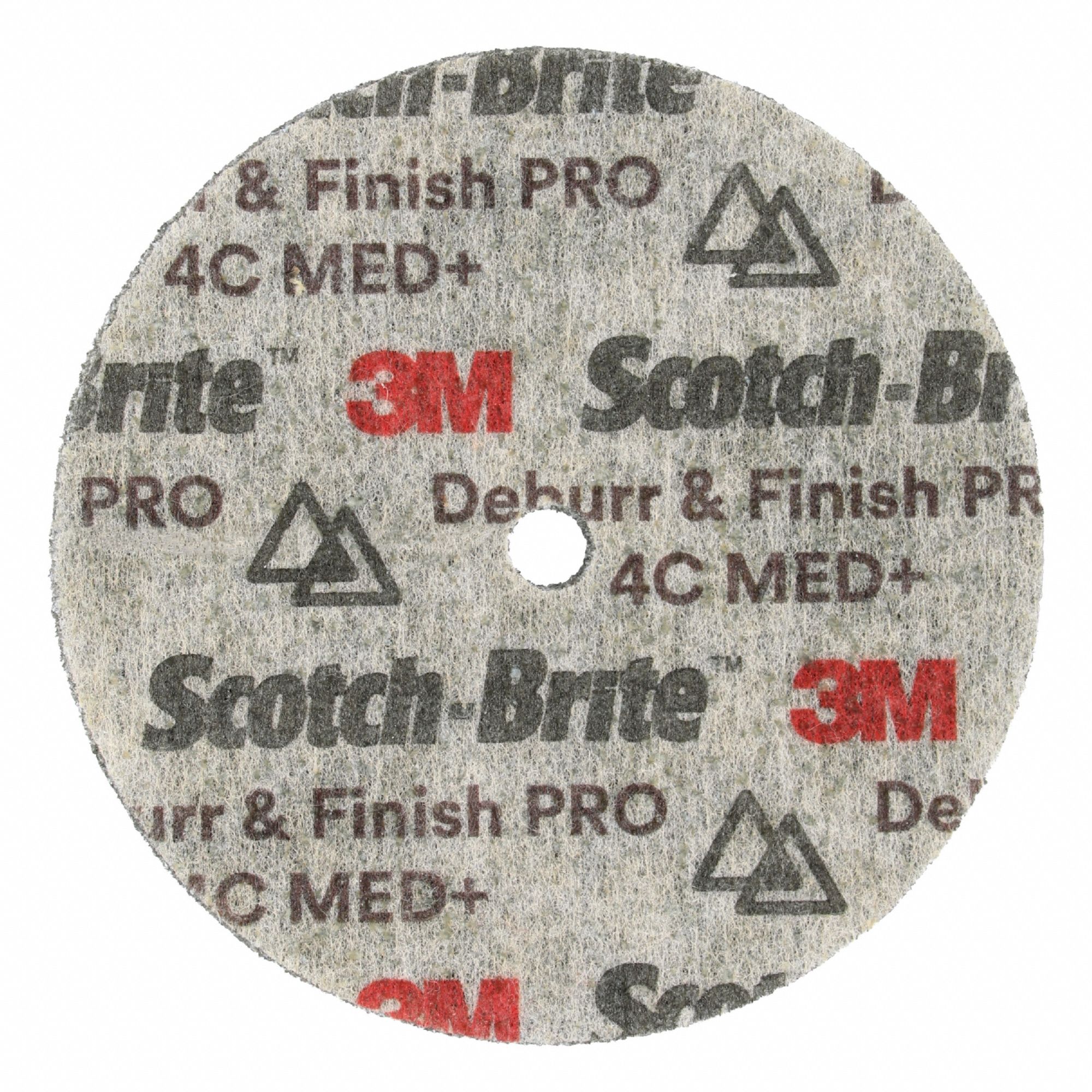 SCOTCH-BRITE, DP-UW, 3 in x 1/4 in x 1/4 in, Unitized Wheel - 476U82 ...