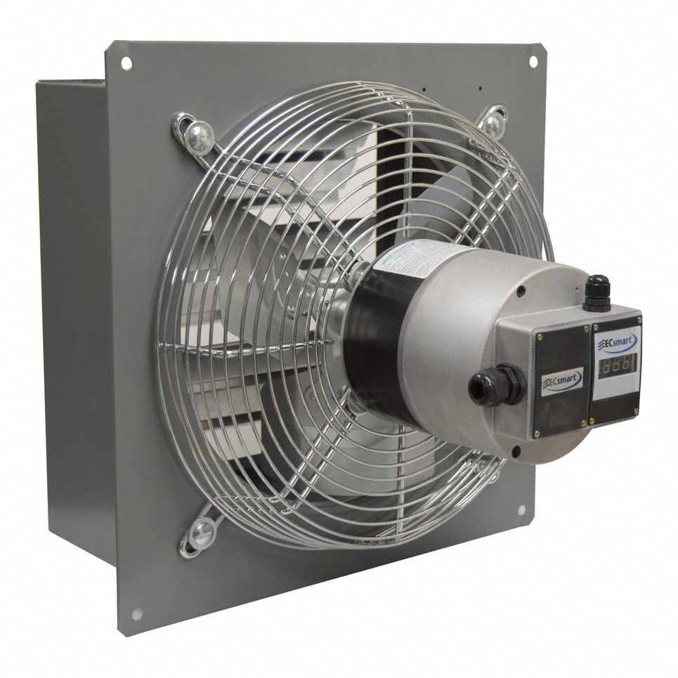 STANDARD FAN, 24 IN BLADE, VARIABLE SPEED, ½ HP, TOTALLY ENCLOSED AIR OVER, 5,050 CFM, 1 PH