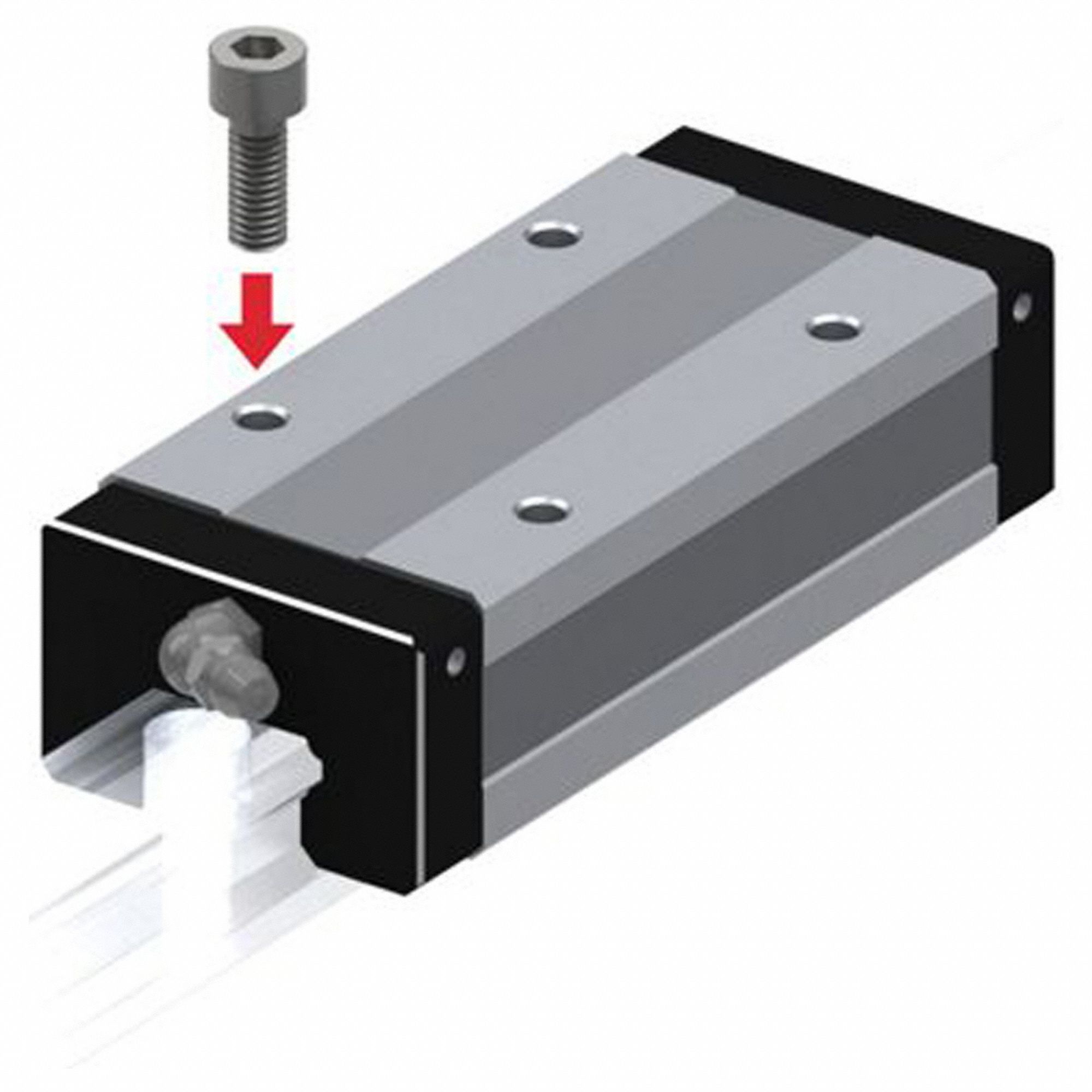 THK, For 45 mm Rail Wd, Ball, Linear Guide Carriage - 800Y33|SHS45LV1SS ...