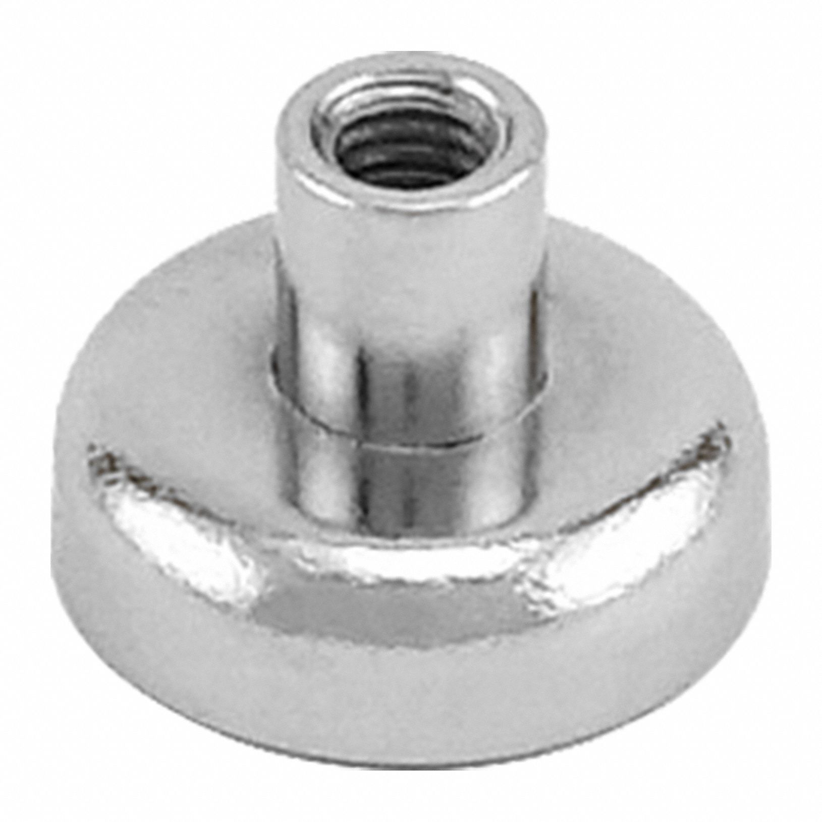 Rare Earth Magnet: Neodymium, 5/8 in Outside Dia, 0.2 in Thick, Disc Magnet, 42