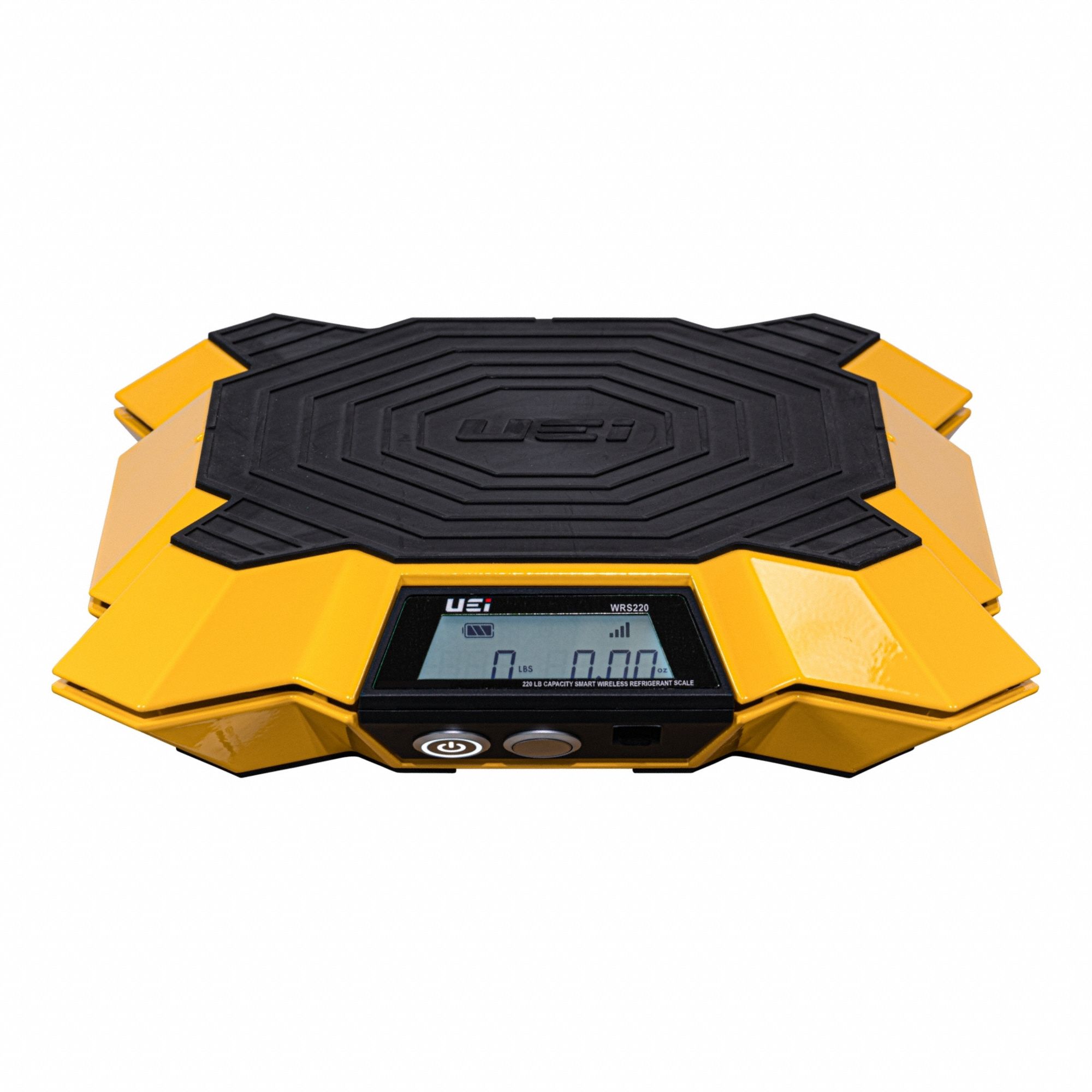 Charging Scale: 220 lb Max, Built-In Display, UEi HUB, 0.2 oz Resolution