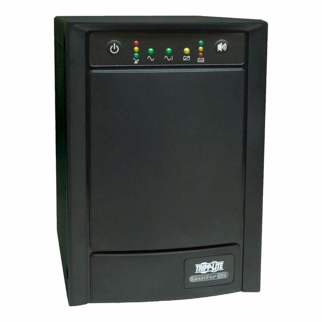 UPS System: Single Phase, 750 VA Power Rating, 100 V AC_110 V AC_120 V AC Input, 5-15P