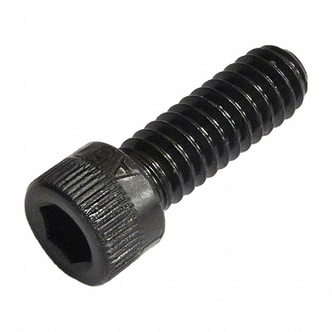 Socket Head Cap Screw: #10-32 Thread Size, 3/4 in Lg, Std, Black Oxide, Alloy Steel, 100 PK