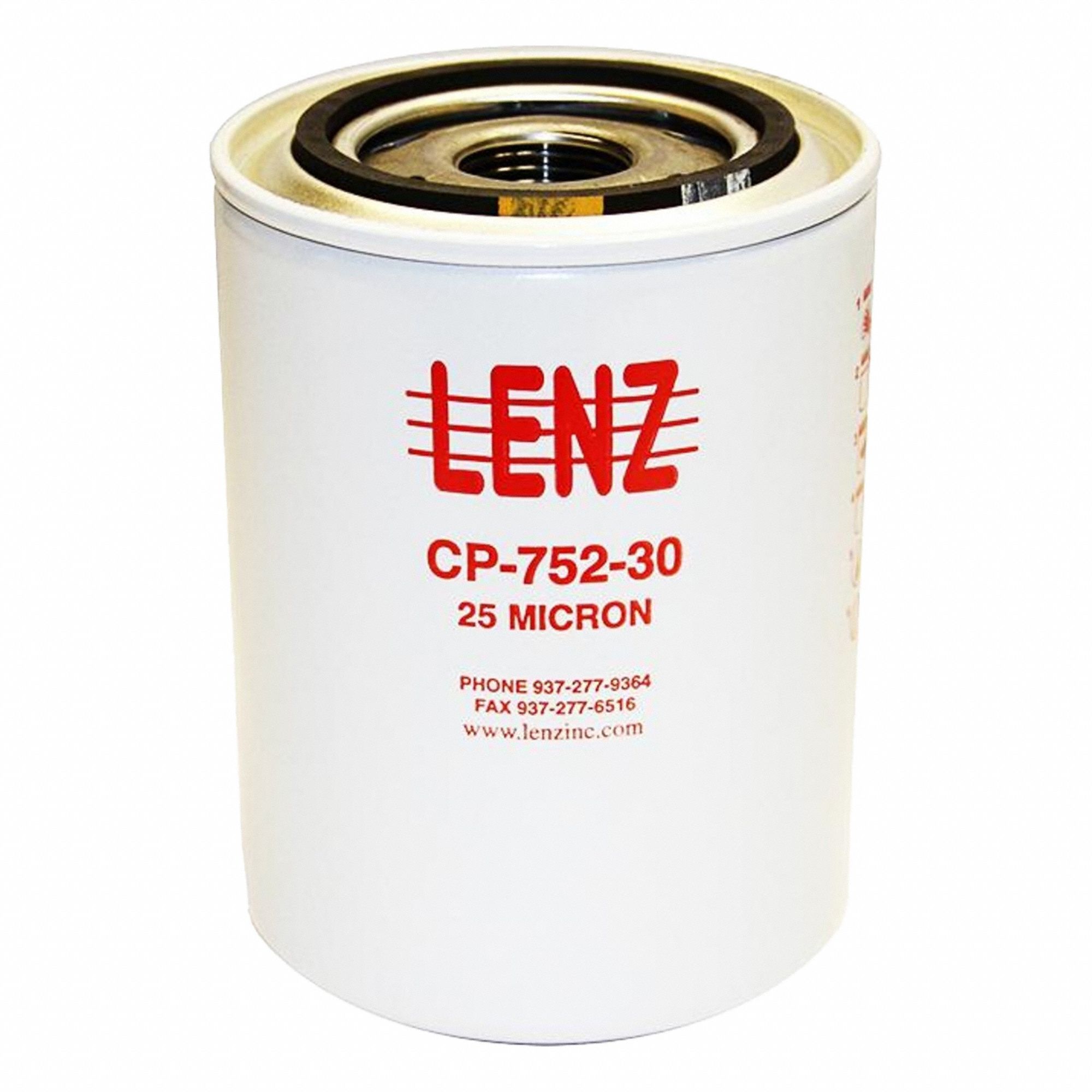 Hydraulic Filter Element: 60 gpm Max. Flow, 150 psi Max. Pressure, 1 1/2"-16 Inlet Thread Size