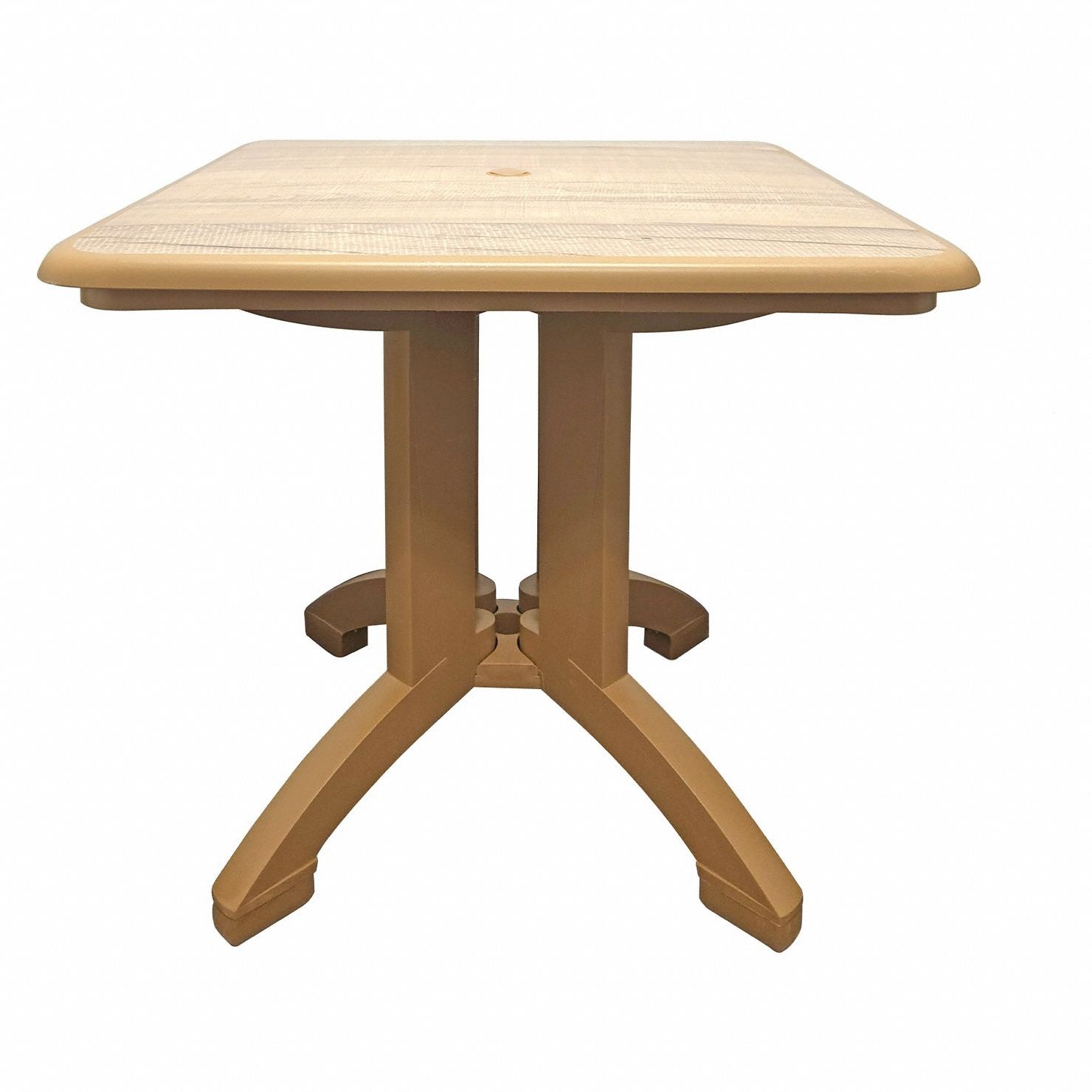 Folding Patio Table 32 in L Teakwood