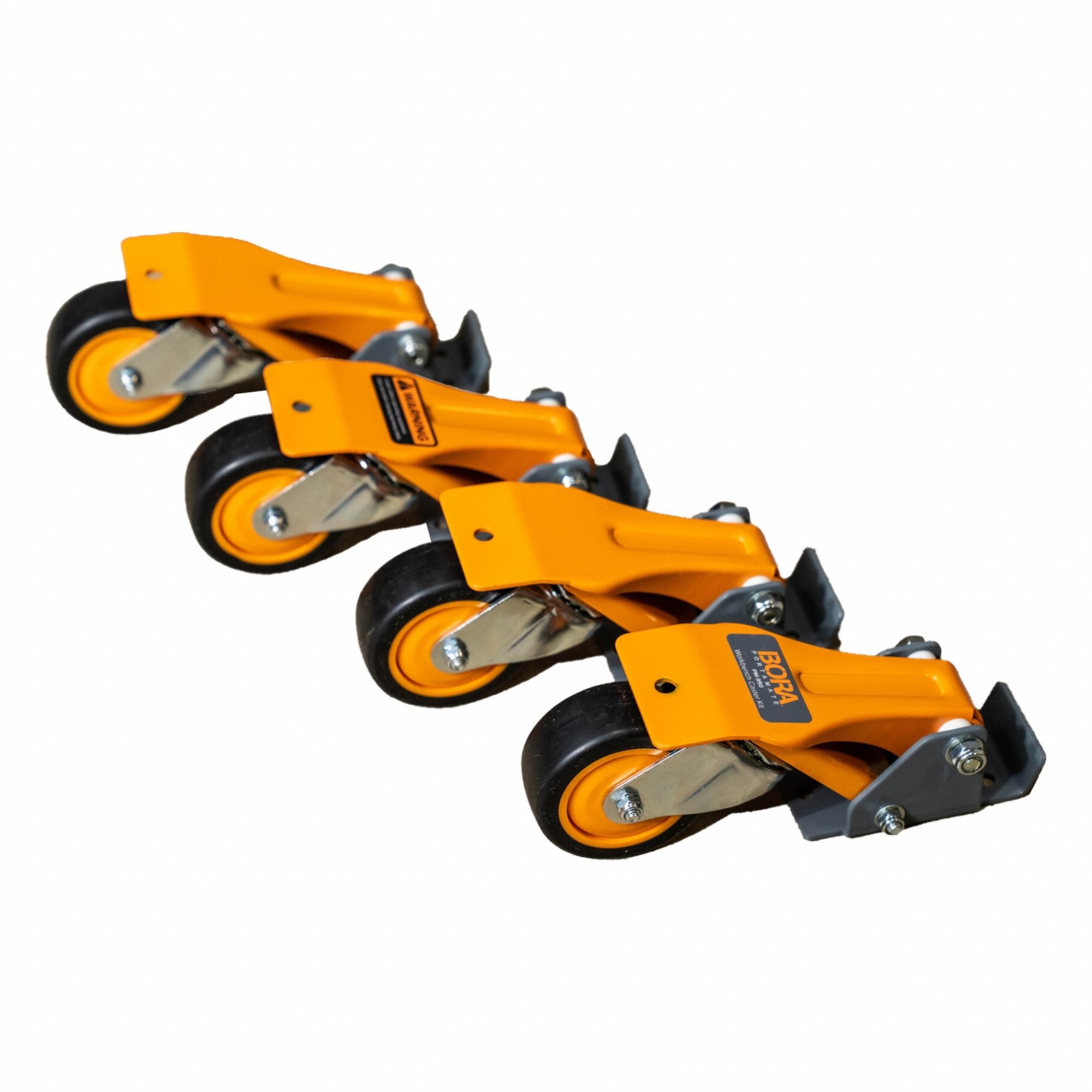 Workbench Caster Kit: Workbench Caster Kit, 14 in, Mobile Base Compatible