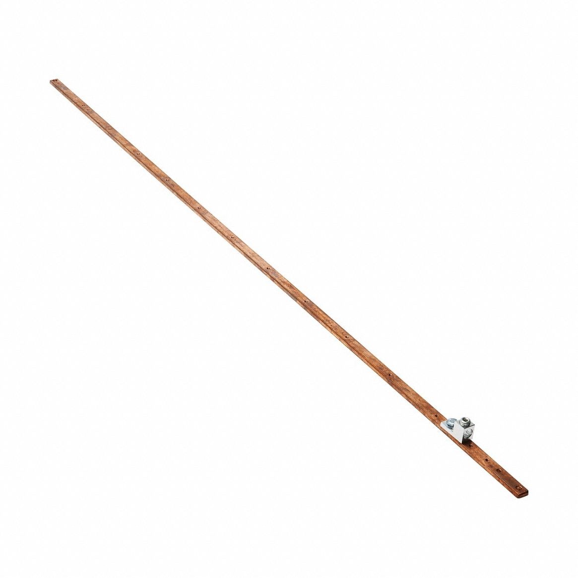 EATON TRIPP LITE Grounding kit: For 24U and 25U Racks, 45 3/16 in Grounding Bar Lg, Copper (MPN SRGROUND25). Key specifications — attr27448: Copper; attr27440: 24U and 25U Racks; attr27446: (2) Cage Nuts; attr27434: EATON TRIPP LITE.