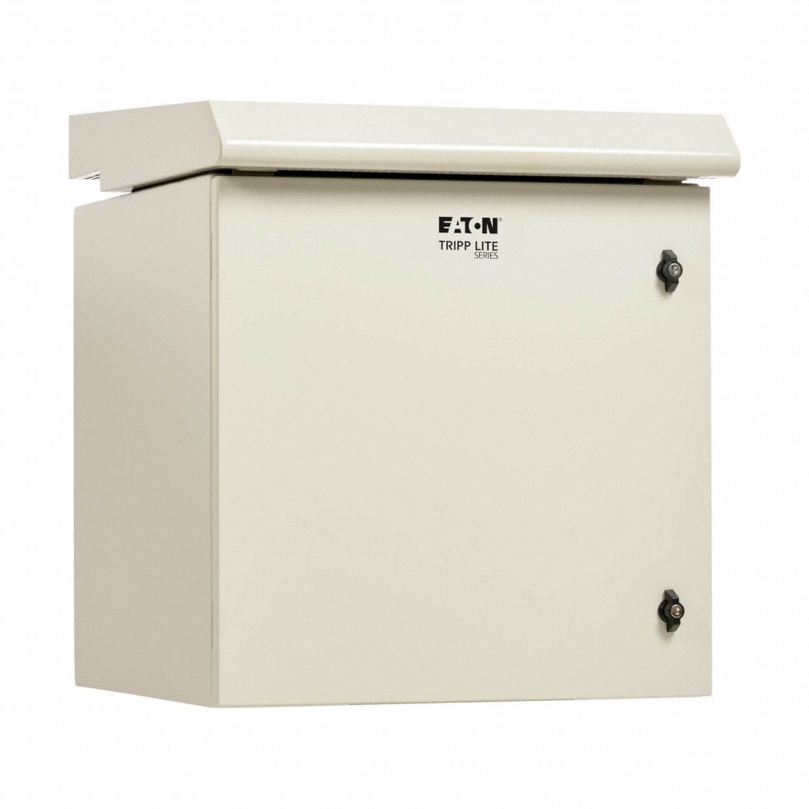 EATON TRIPP LITE, 12 Rack Units, NEMA 3R, Server Enclosure with Fan ...
