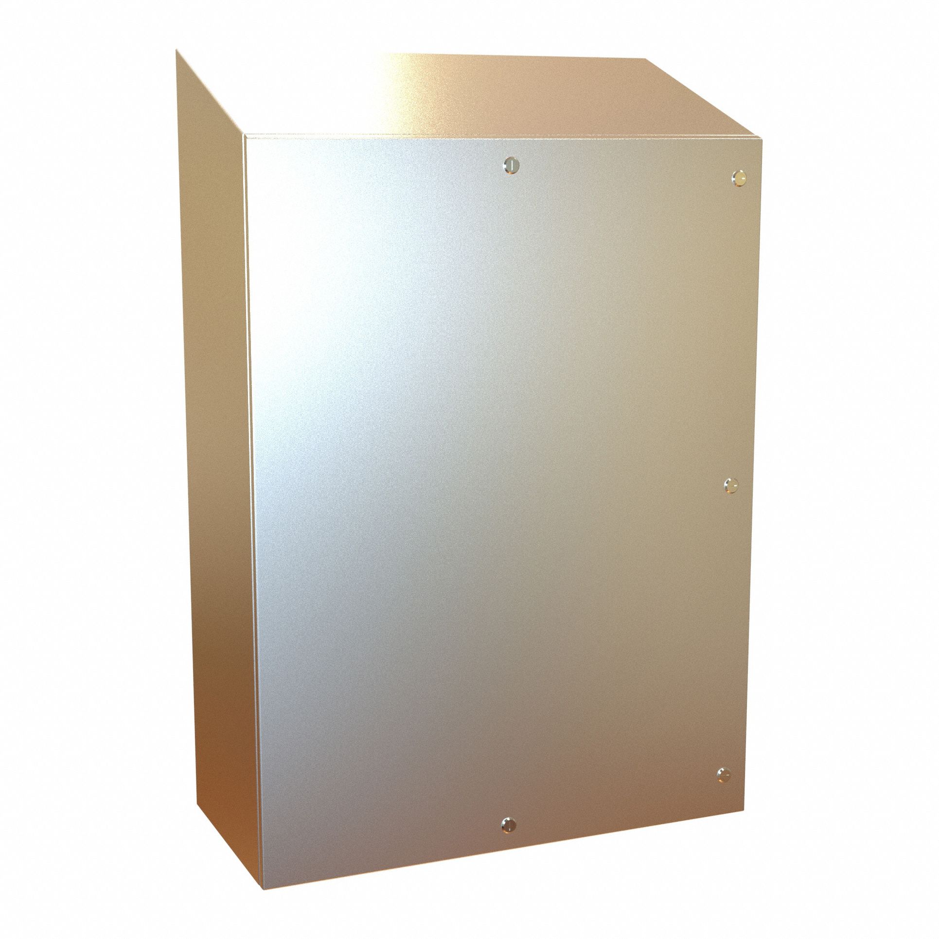 Electrical Enclosure: 304 Stainless Steel, 48 in x 36 in x 16 in, NEMA 12/13/3R/4/4X, Hinged