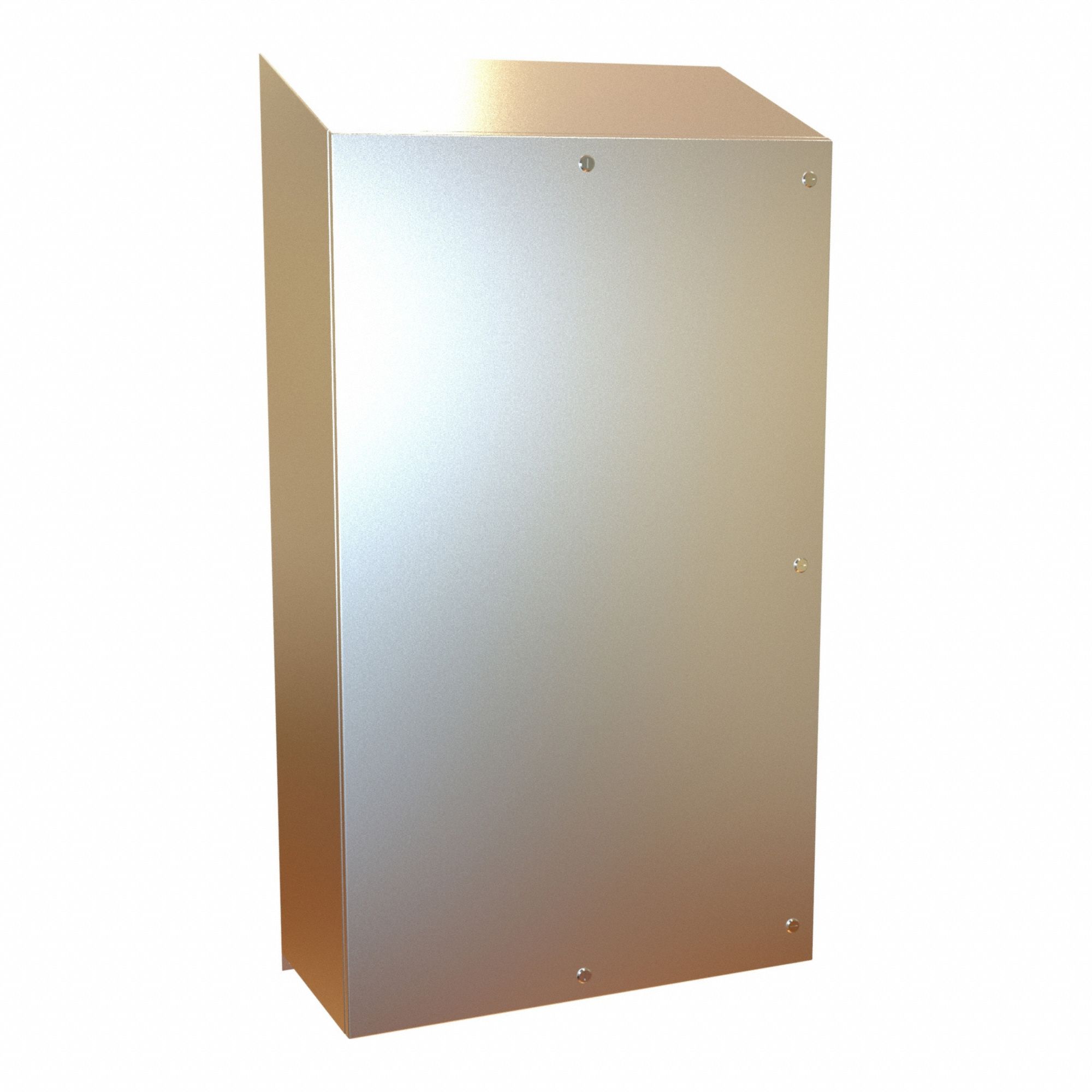 Electrical Enclosure: 304 Stainless Steel, 60 in x 36 in x 16 in, NEMA 12/13/3R/4/4X, Hinged