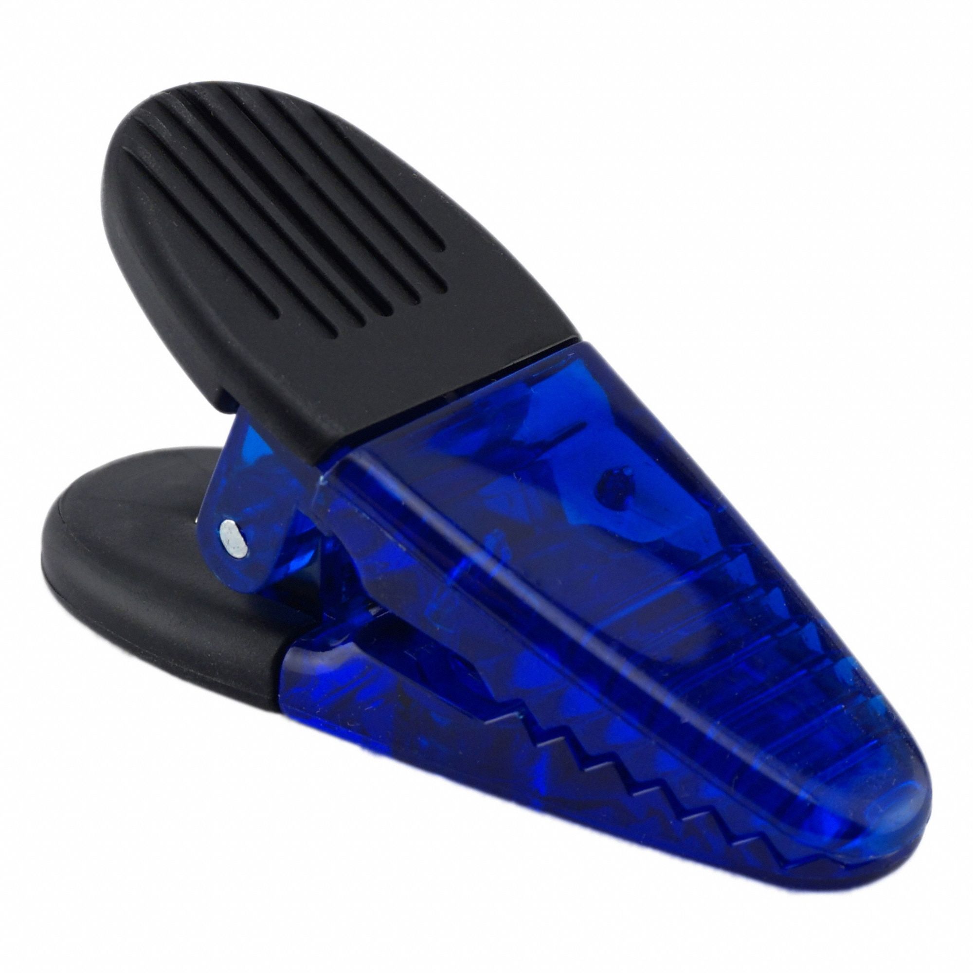 Magnetic Plastic Clips Blue PK2