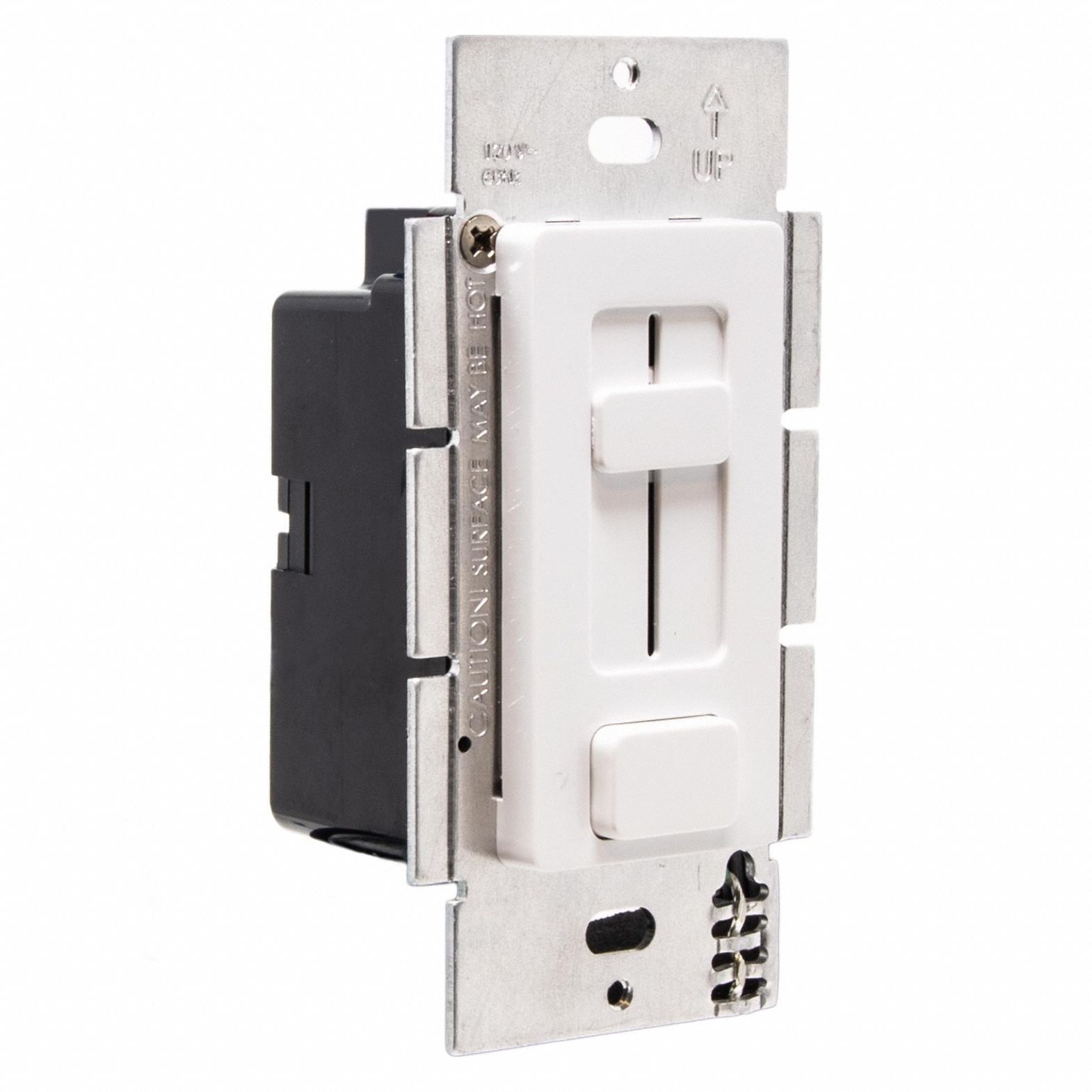 LED Driver: 100 W Power Output, 120V AC, 24V DC, 1 3/8 in Lg, Dry Location Rated, 4 1/8 in Ht