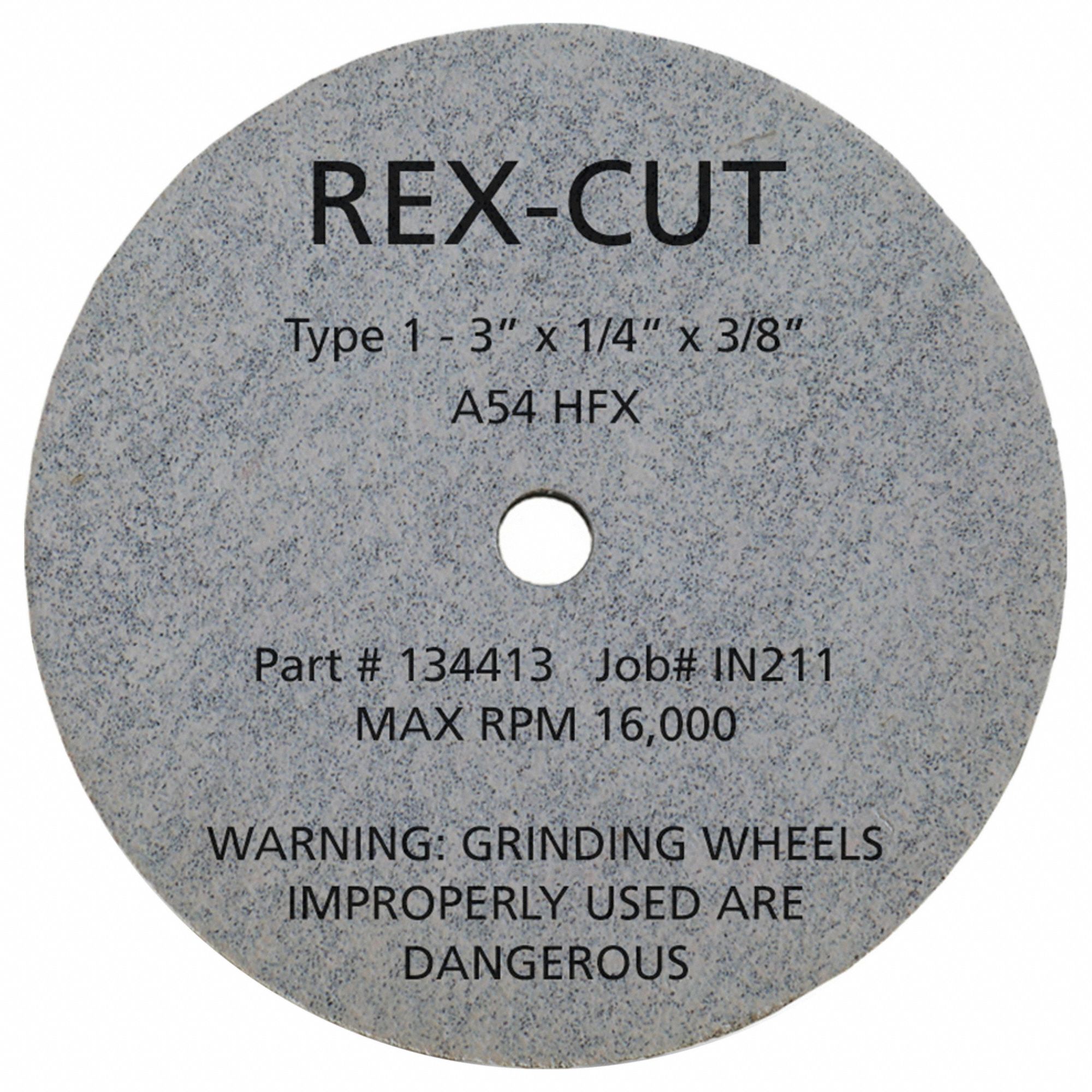 CutOff Wheel, 3"x1/4"x3/8", 12095rpm