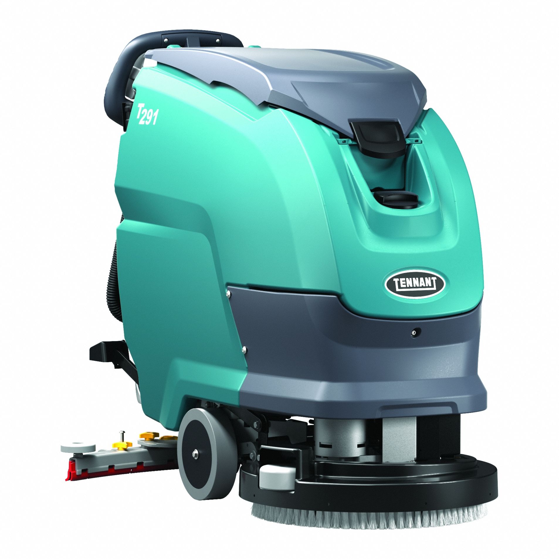 Floor Scrubber: Disk Deck, 20 in Cleaning Path Wd, 13.2 gal Solution Tank Capacity, T291