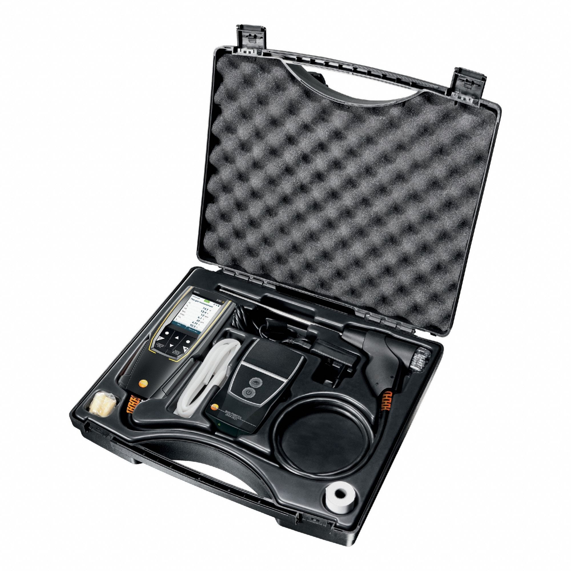 Flue Analyzer: ppm,